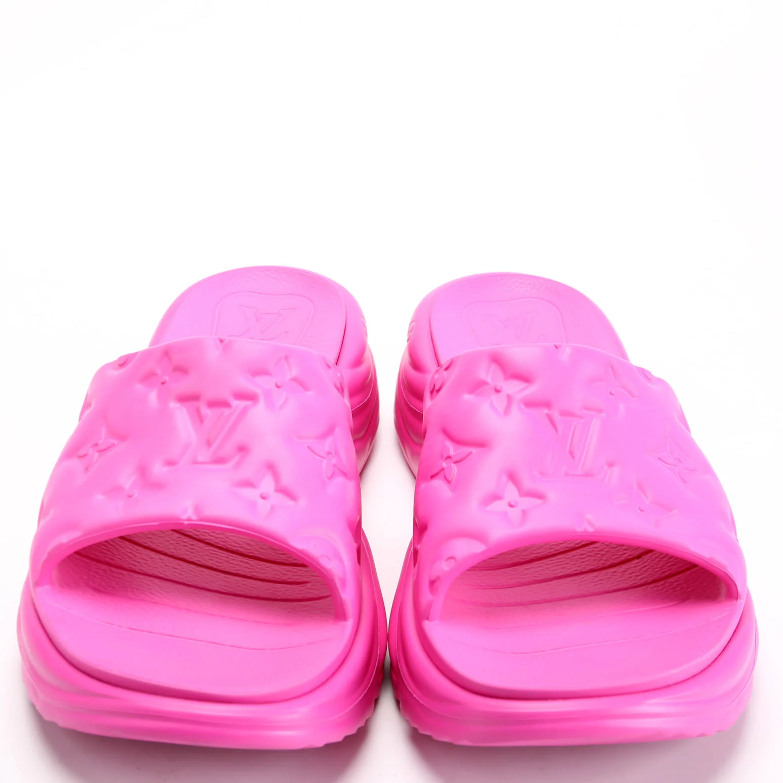 Pool 55 Rubber Comfort Mules Size 39 Pink - Image 2