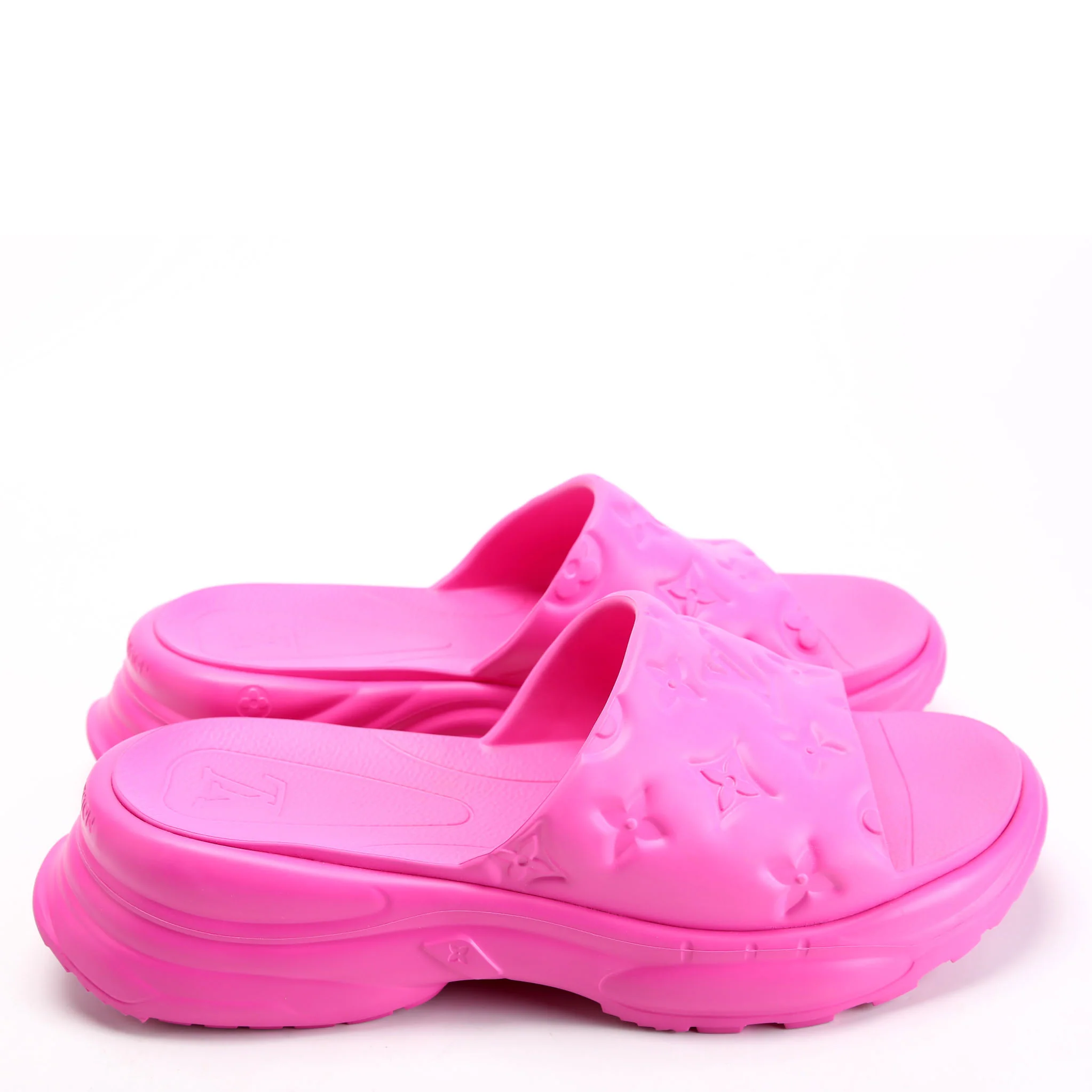 Pool 55 Rubber Comfort Mules Size 39 Pink - Image 3