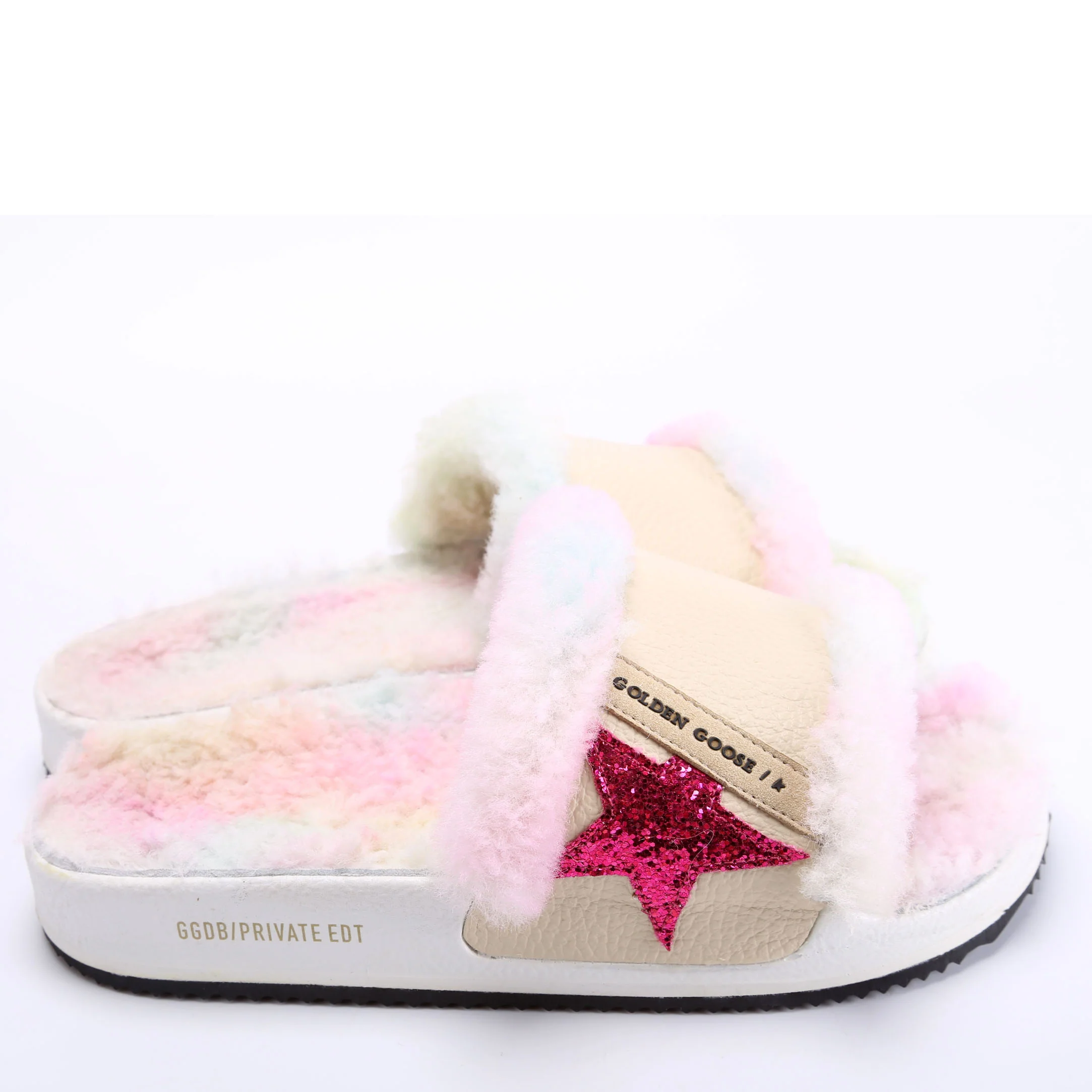 Poolstar Shearling Slides Size 37 Multi - Image 3