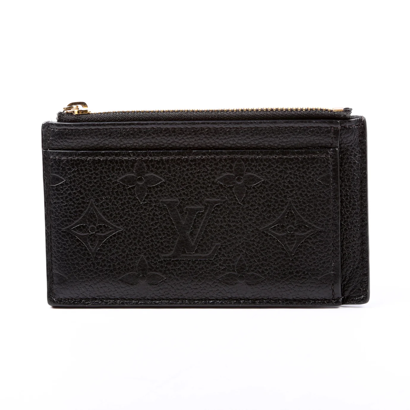 Porte Cartes Zip Empreinte Black - Image 2