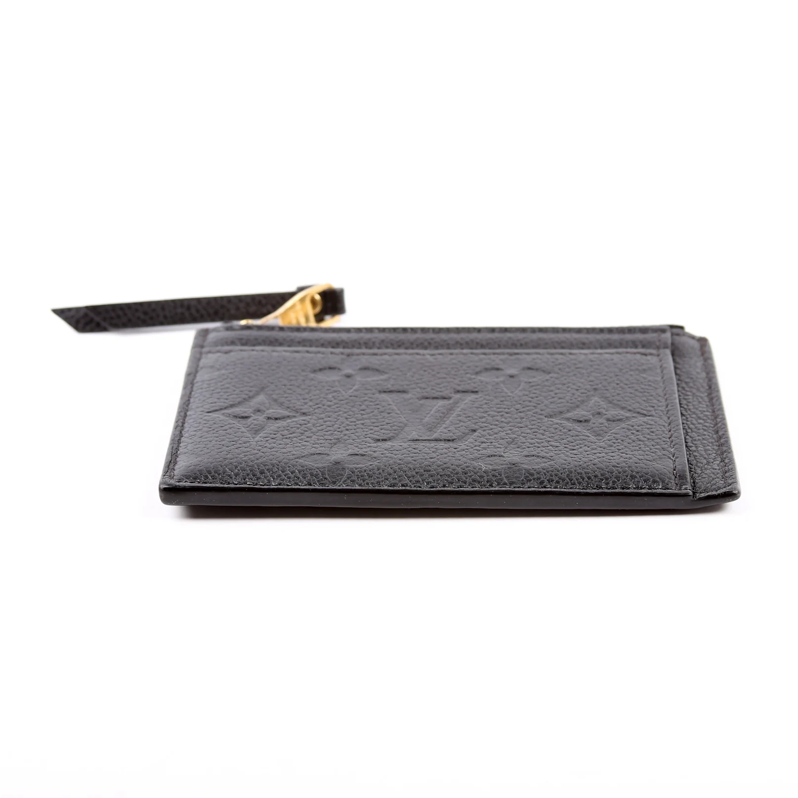 Porte Cartes Zip Empreinte Black - Image 5