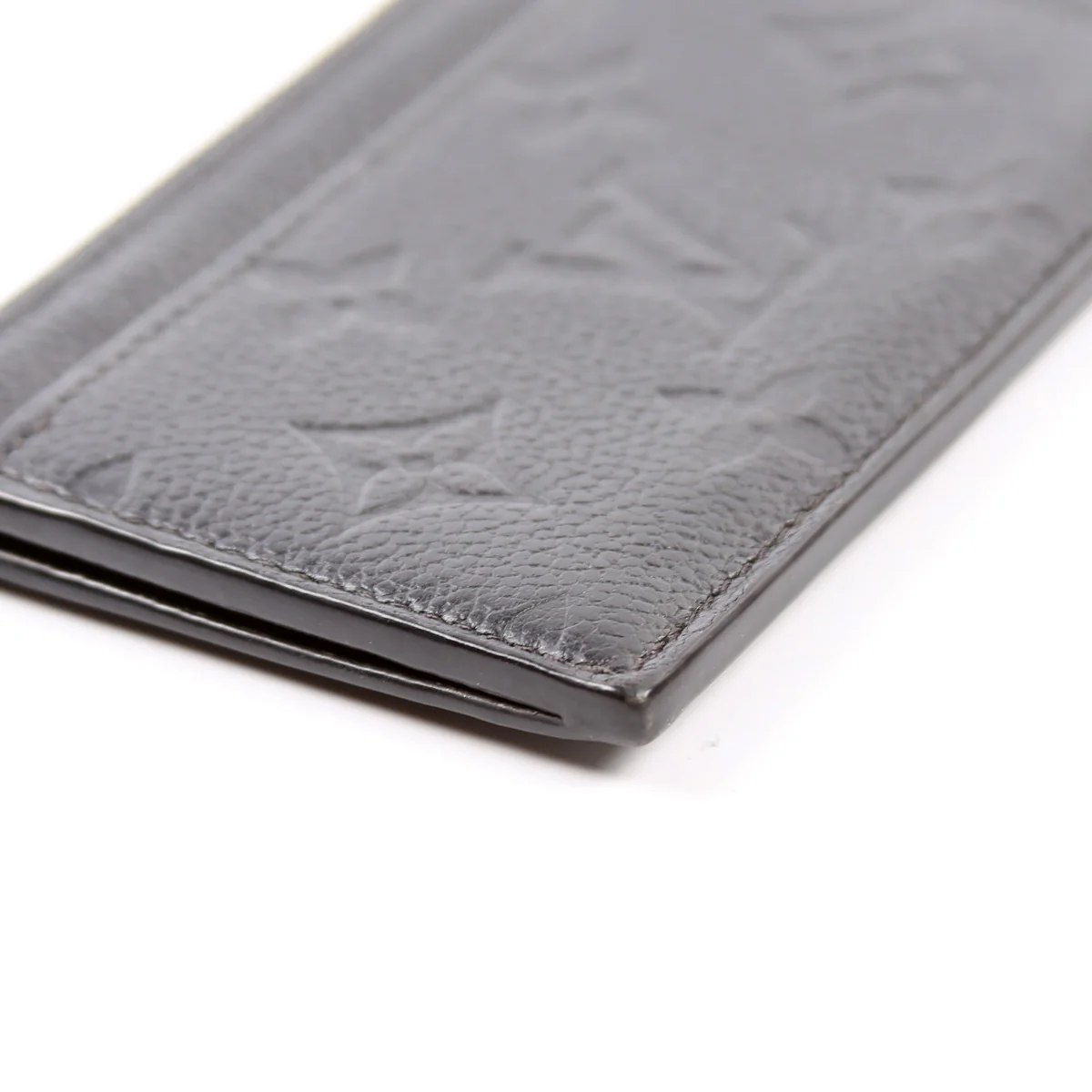 Porte Cartes Zip Empreinte Black - Image 6