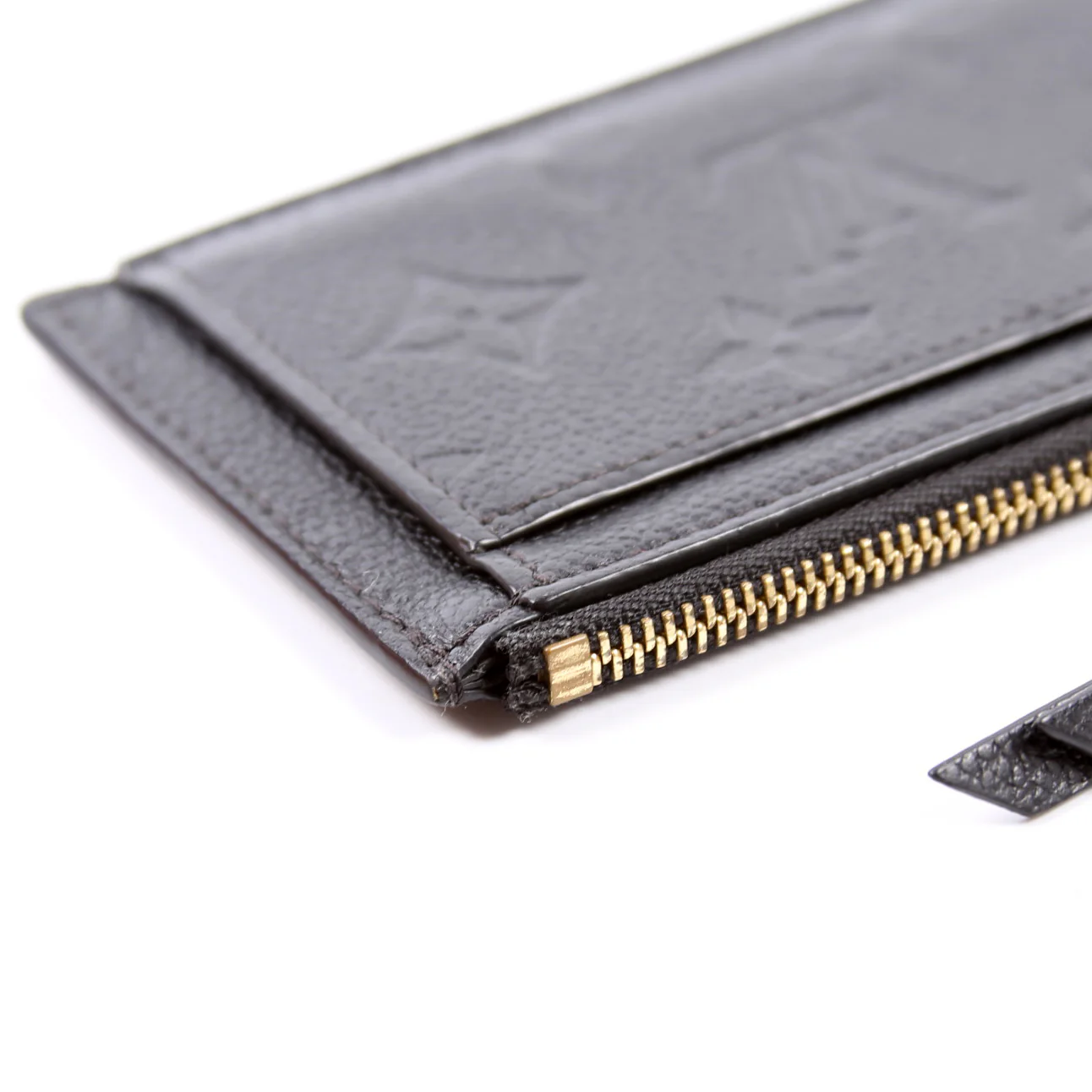 Porte Cartes Zip Empreinte Black - Image 8