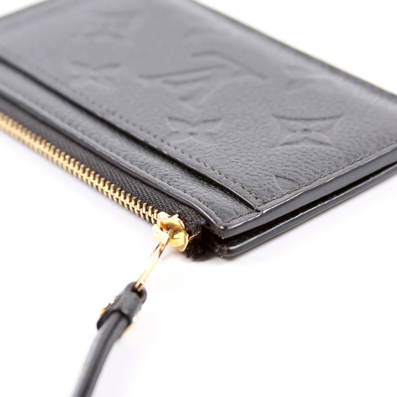 Porte Cartes Zip Empreinte Black - Image 9