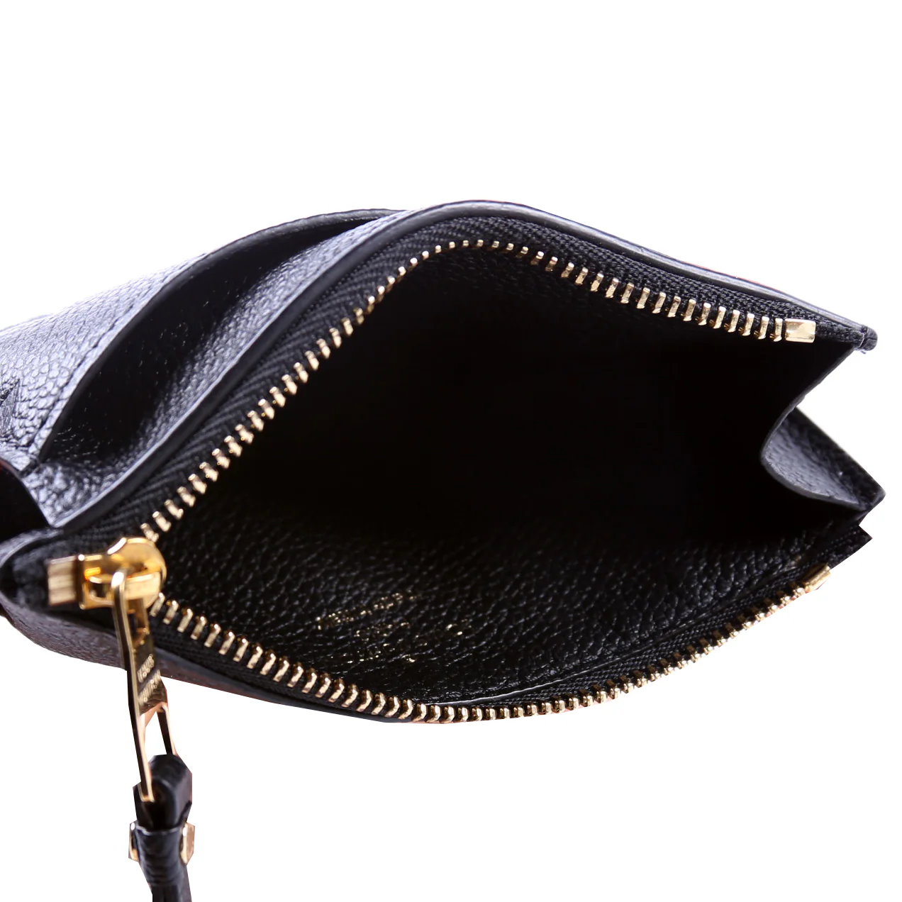 Porte Cartes Zip Empreinte Black - Image 10