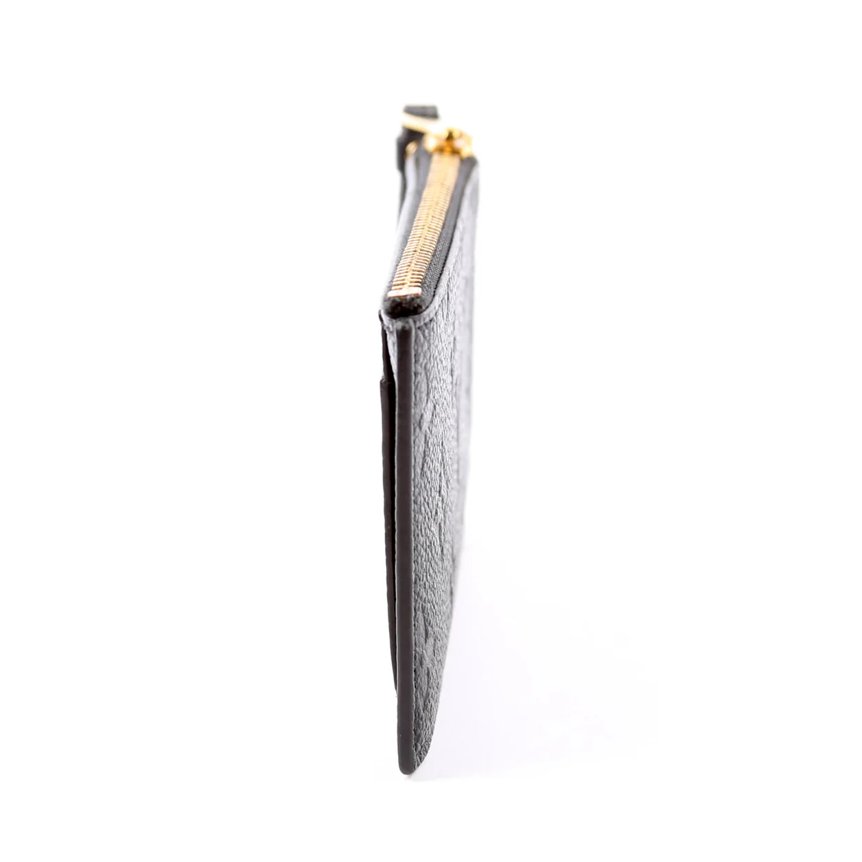 Porte Cartes Zip Empreinte Black - Image 3