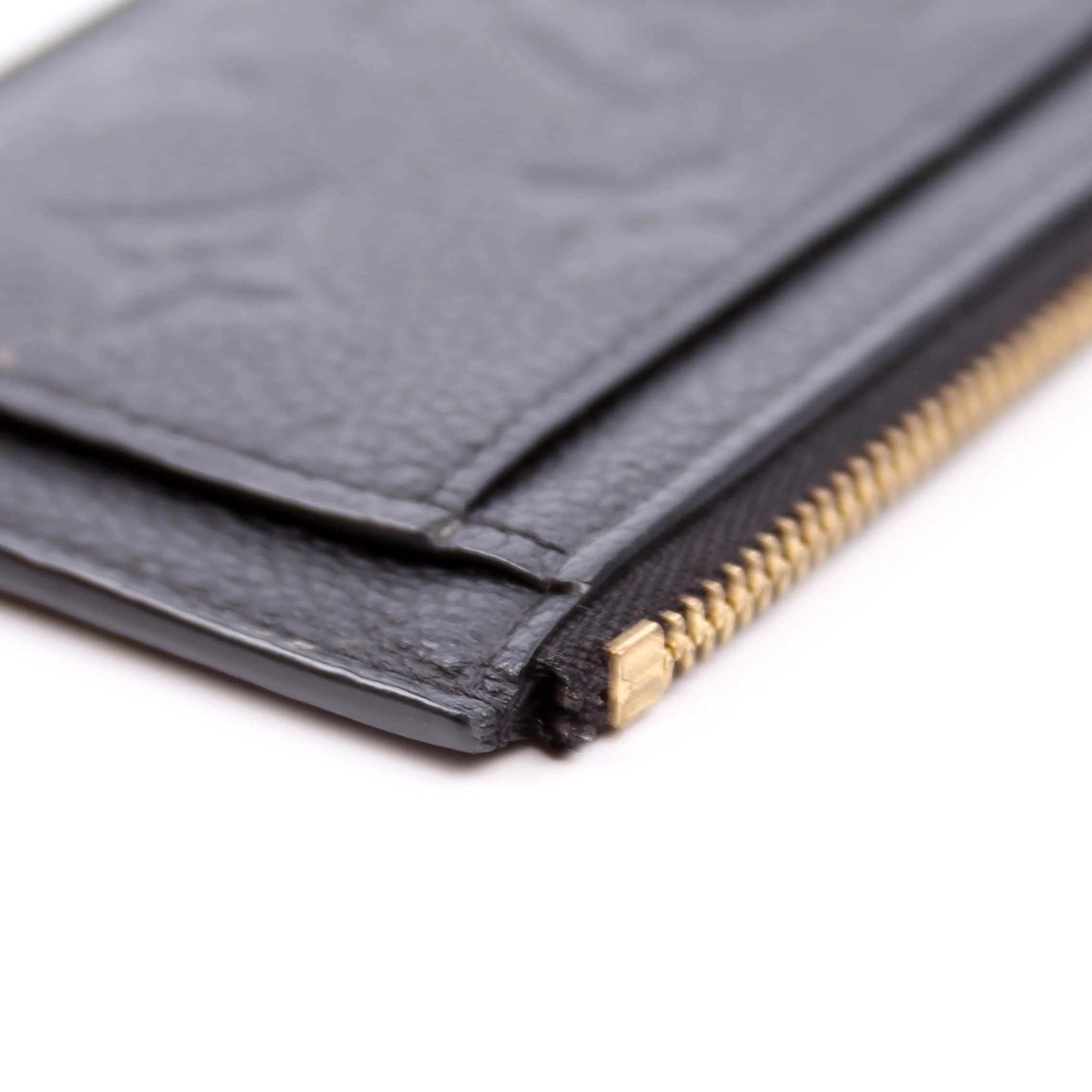 Porte Cartes Zip Empreinte Black - Image 8