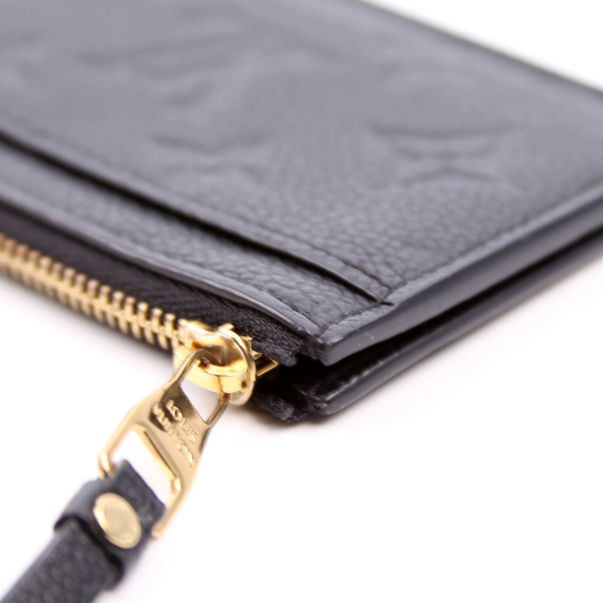 Porte Cartes Zip Empreinte Black - Image 9