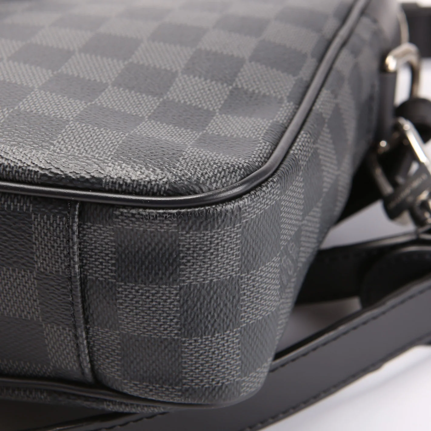 Porte Documents Jour Damier Graphite Black/Gray - Image 7