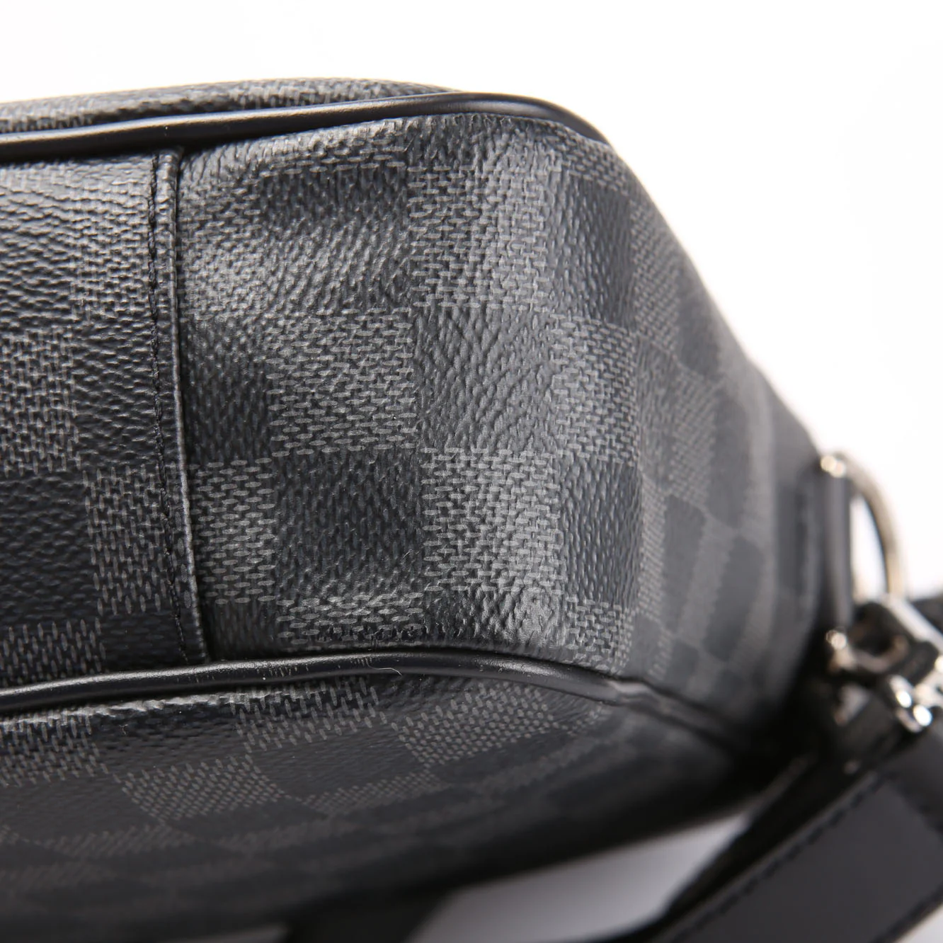 Porte Documents Jour Damier Graphite Black/Gray - Image 8