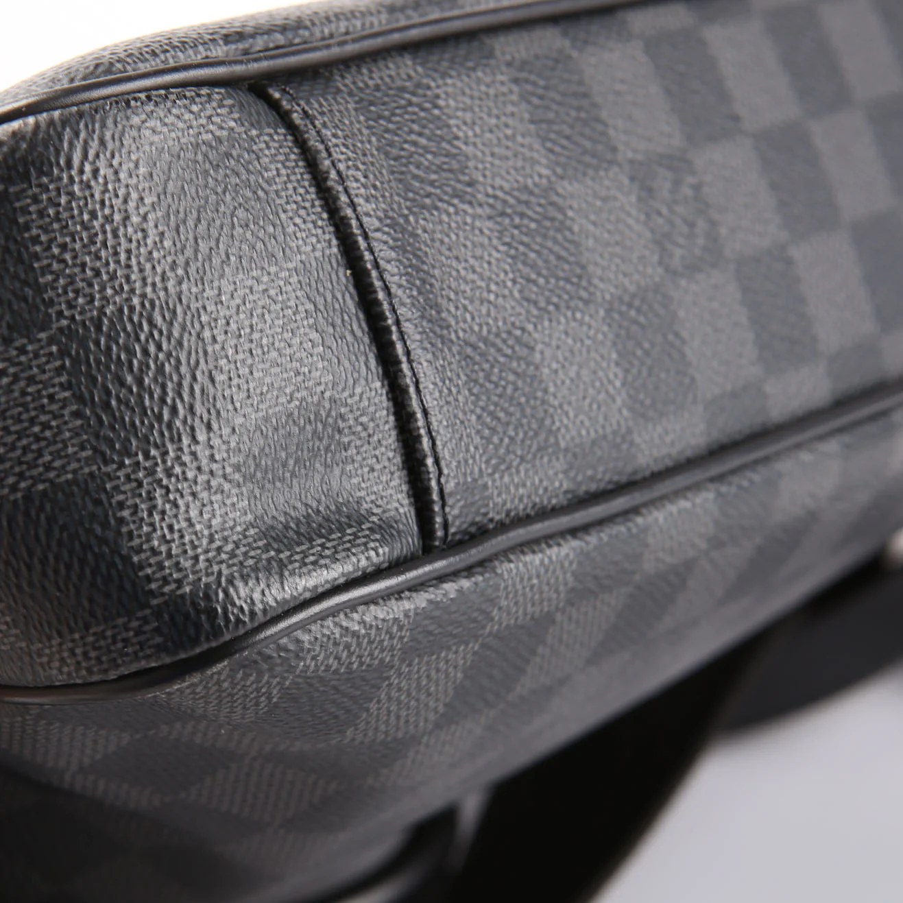 Porte Documents Jour Damier Graphite Black/Gray - Image 9