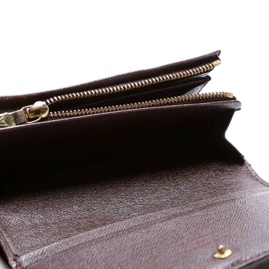 Porte Monnaie Billets Tresor Wallet Damier Ebene - Image 7