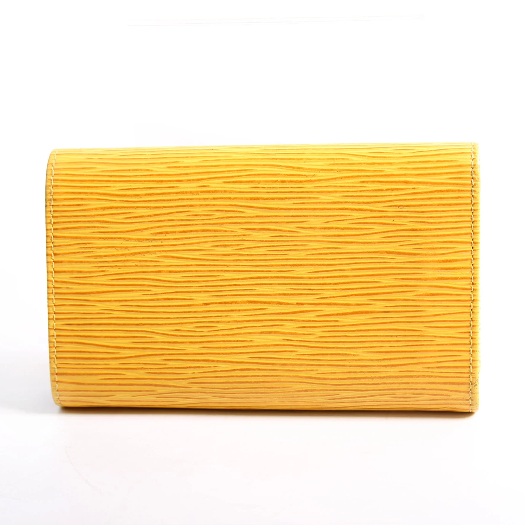 Porte Monnaie Billets Tresor Wallet Epi Yellow - Image 2