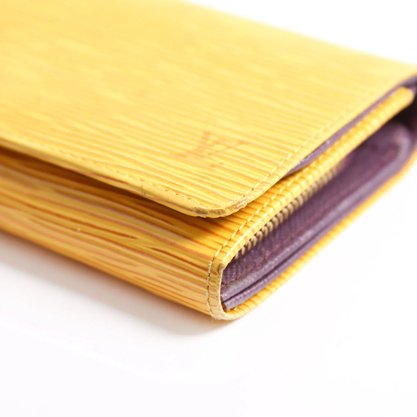 Porte Monnaie Billets Tresor Wallet Epi Yellow - Image 8