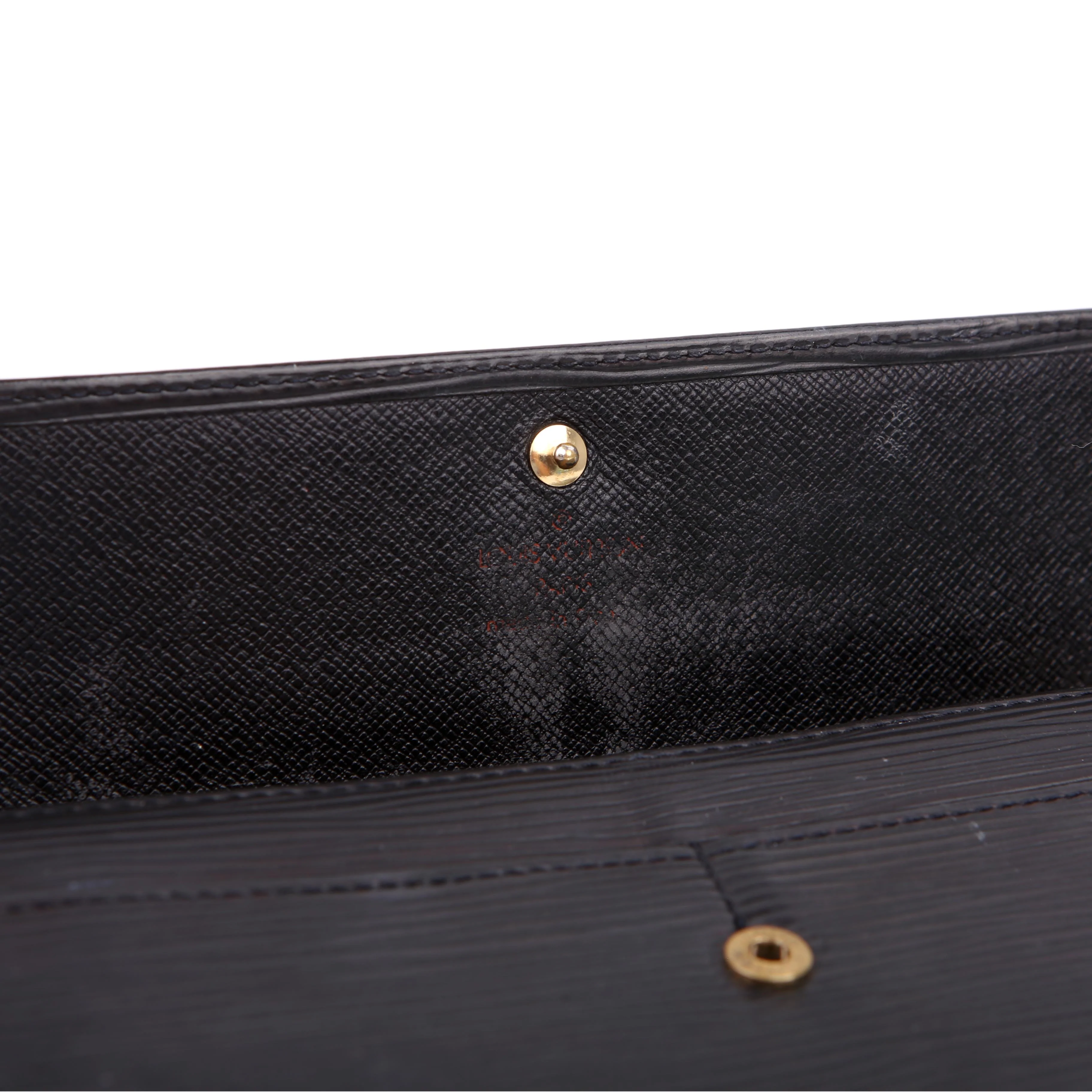 Porte Monnaie Wallet Epi Black - Image 7