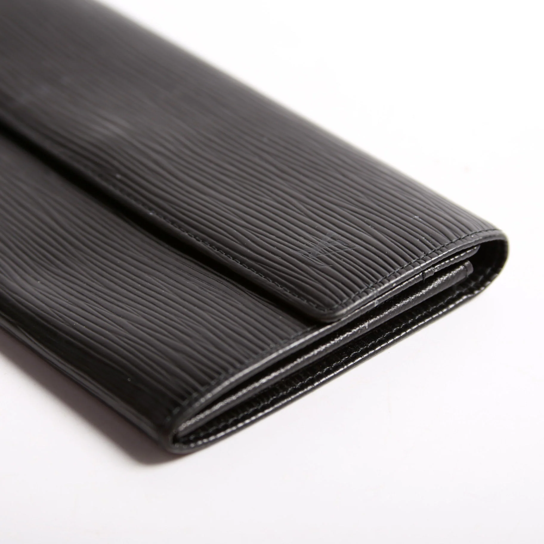 Porte Monnaie Wallet Epi Leather Black - Image 5