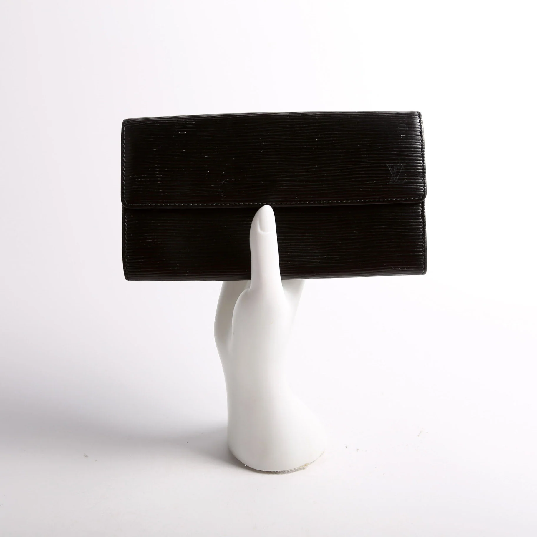 Porte Monnaie Wallet Epi Leather Black - Image 8