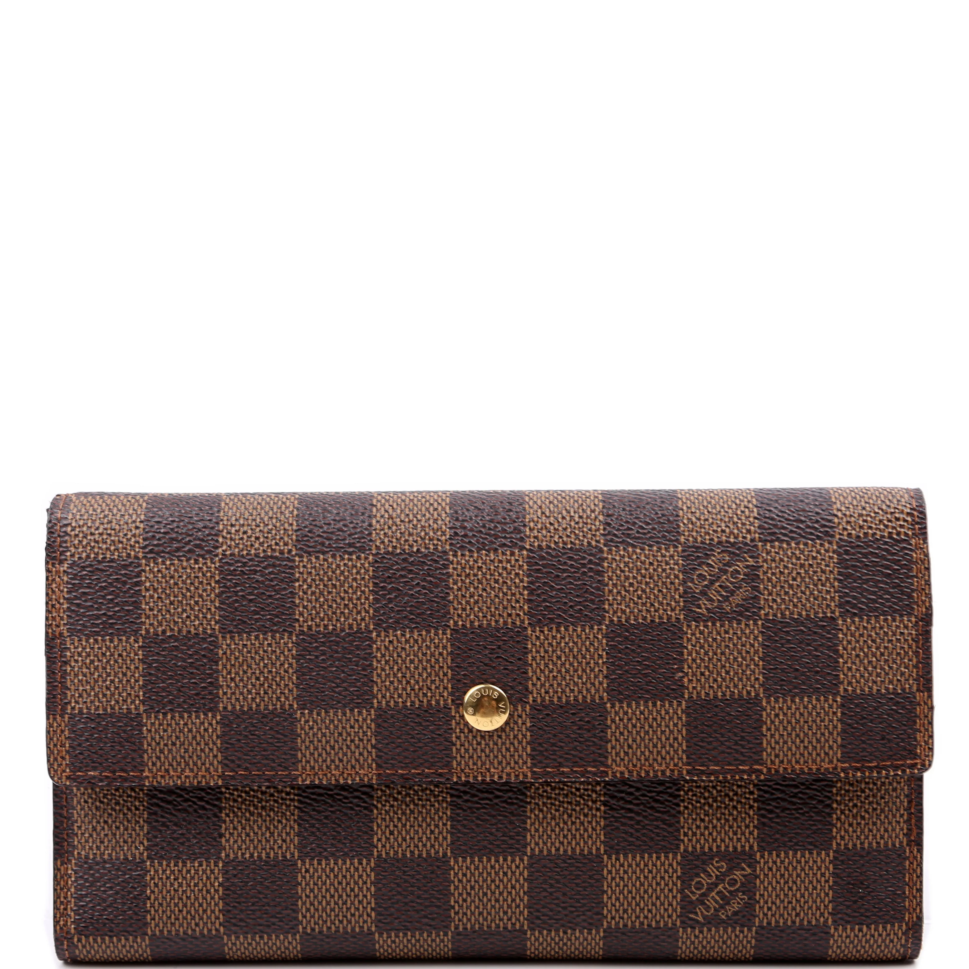 Porte Tresor International Wallet Damier Ebene