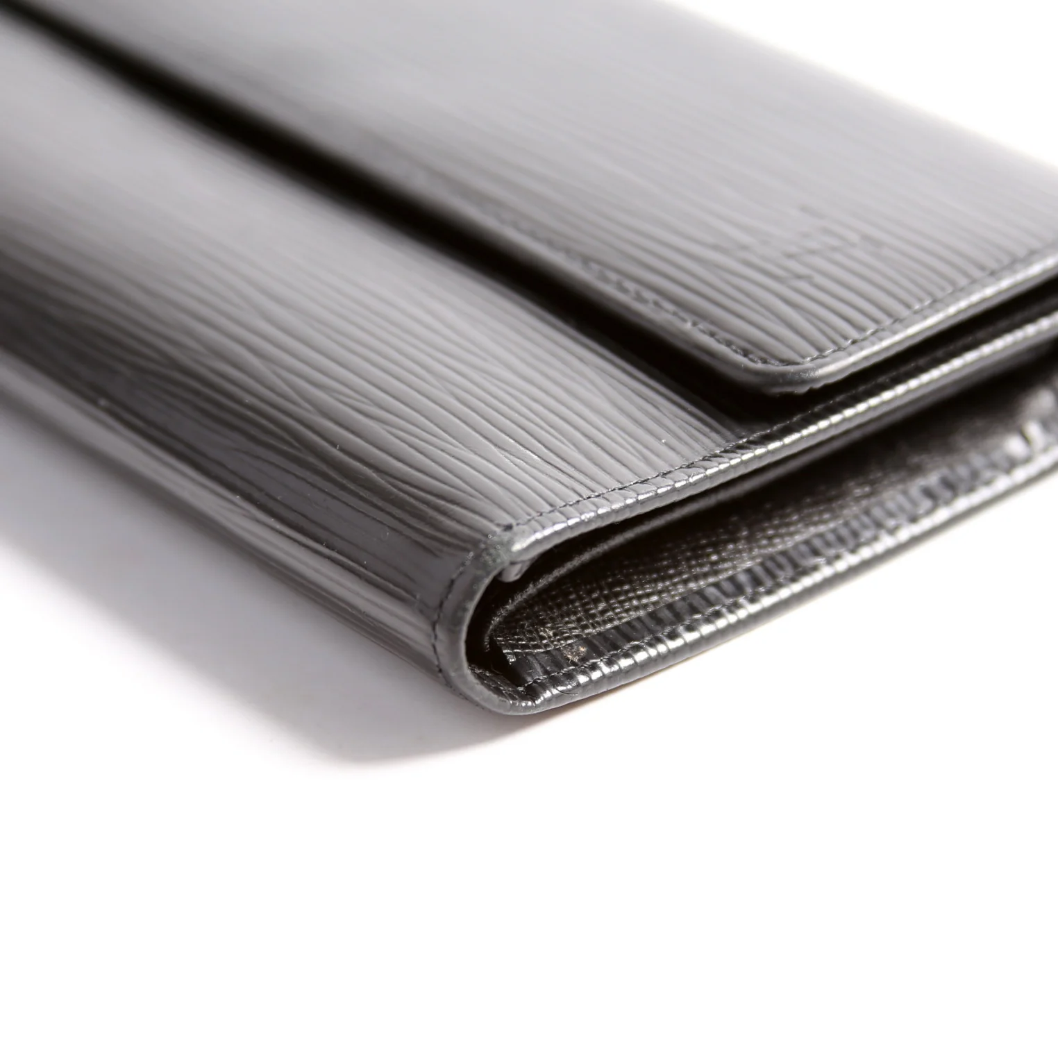 Porte Tresor International Wallet Epi Black - Image 7