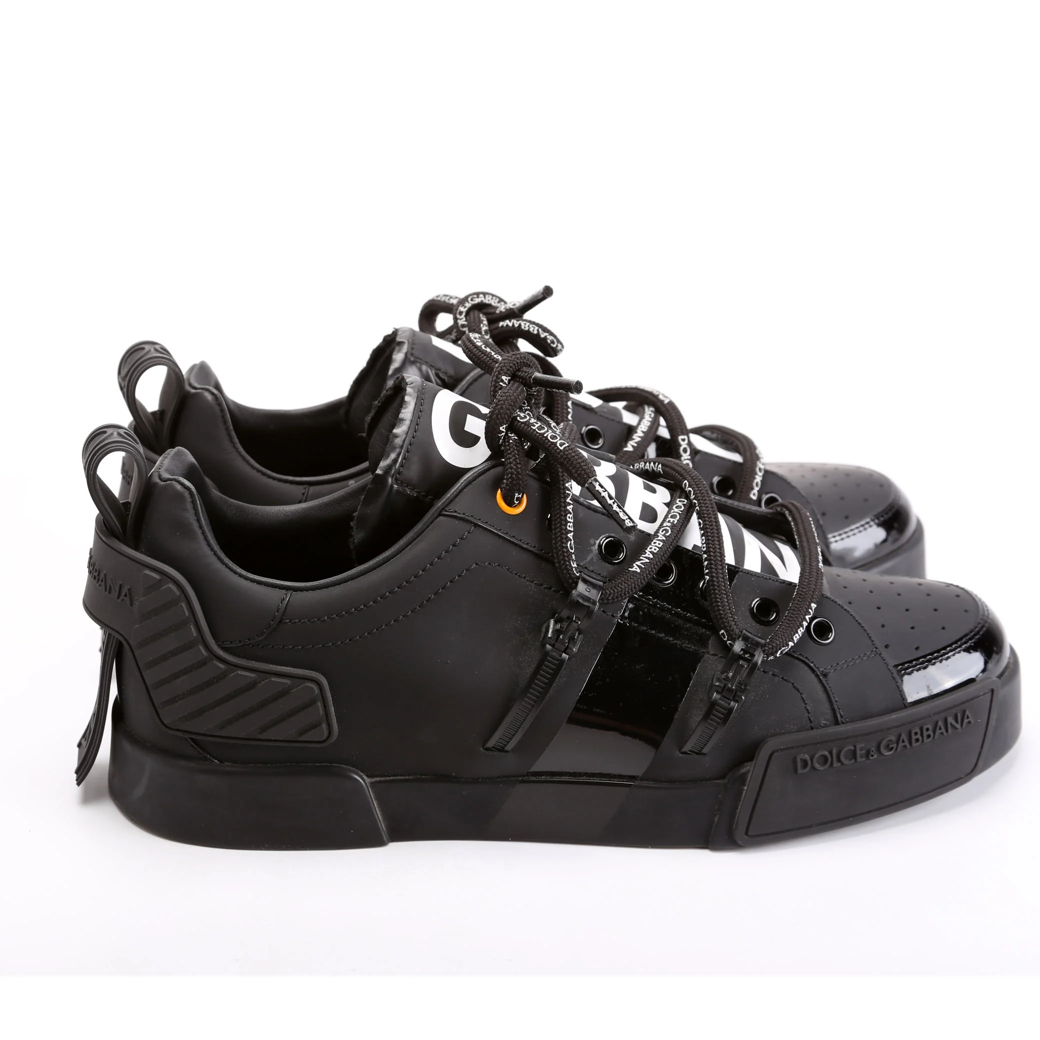 Portofino Strap Sneakers Size 42 Black - Image 3