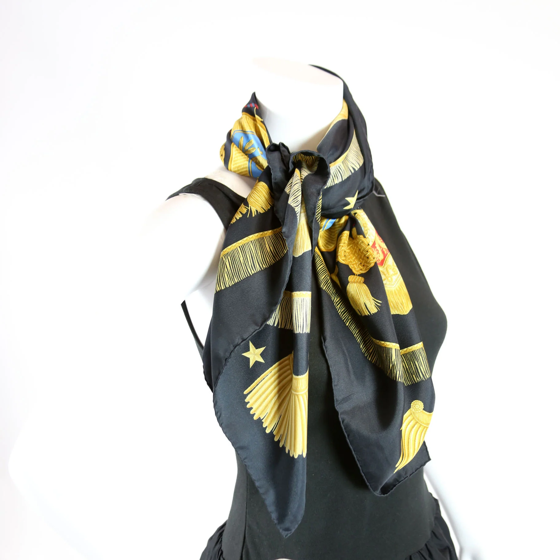 Poste Et Cavalerie 90 Silk Scarf Multicolor - Image 6