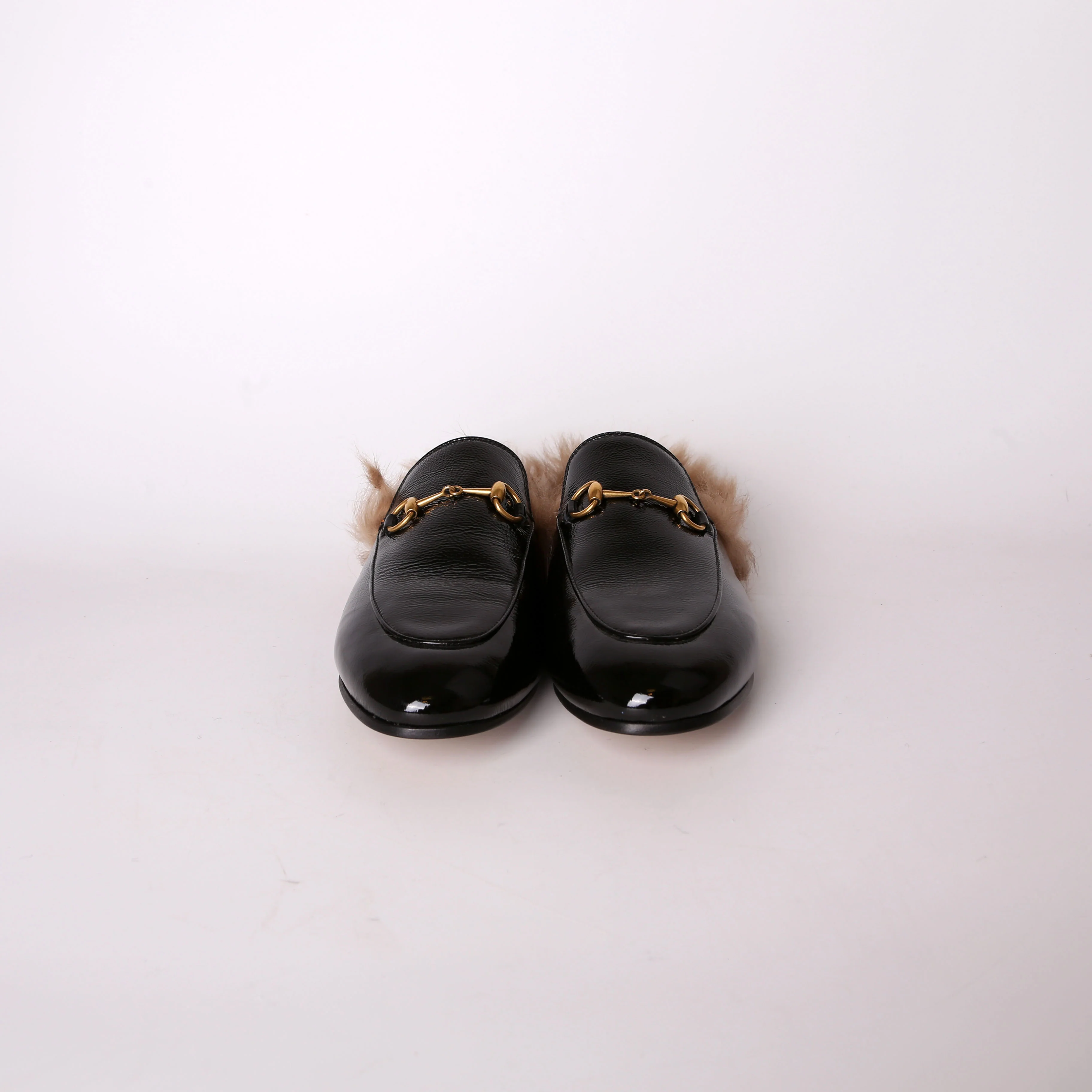 Princetown Fur Mules Size 39.5 - Image 2