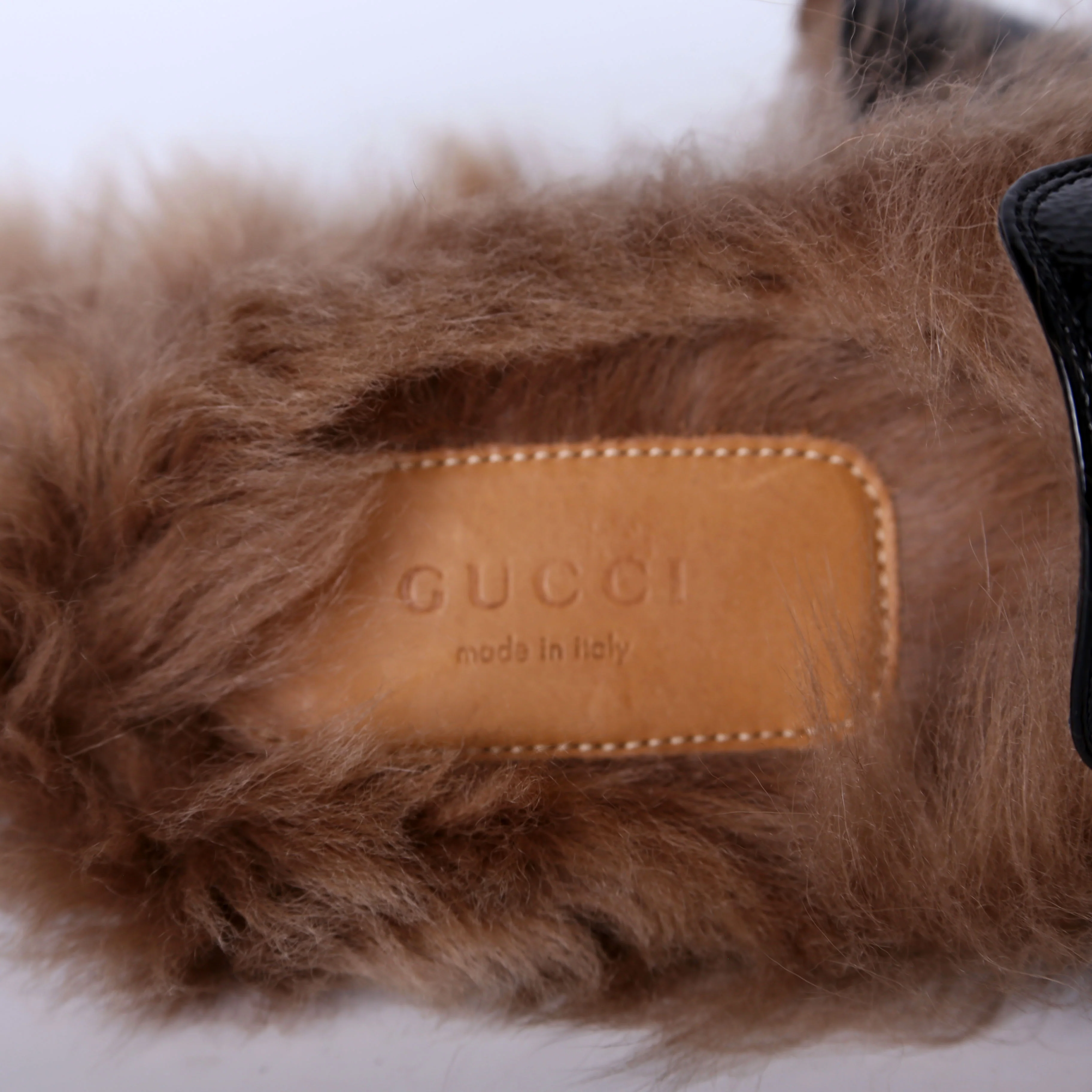 Princetown Fur Mules Size 39.5 - Image 6