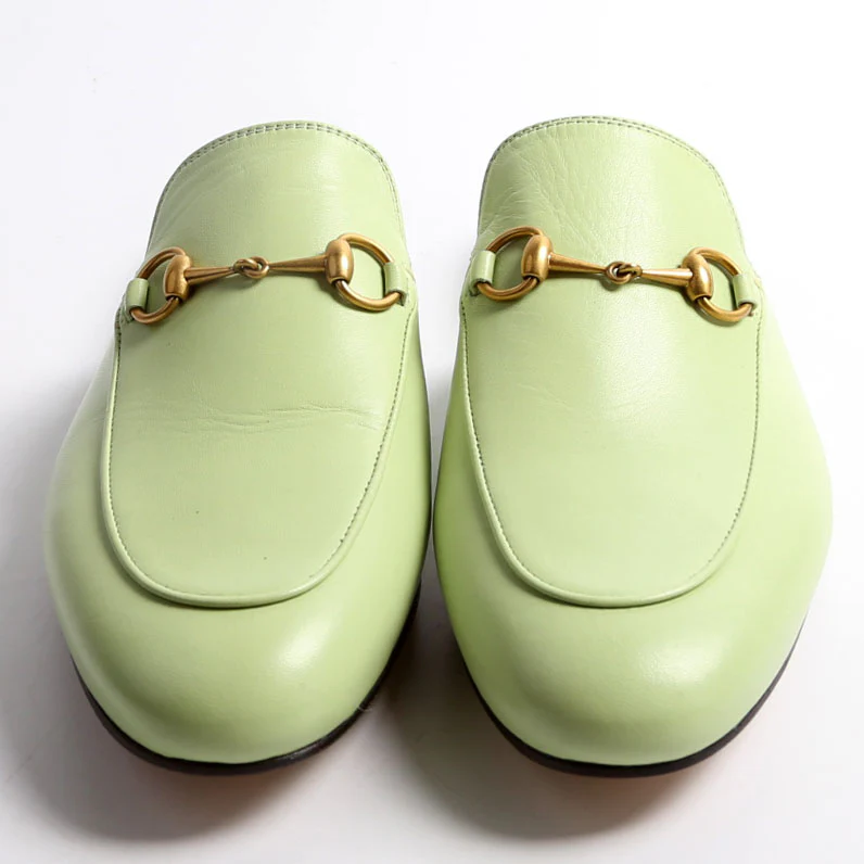 Princetown Mules Size 38 Green - Image 2
