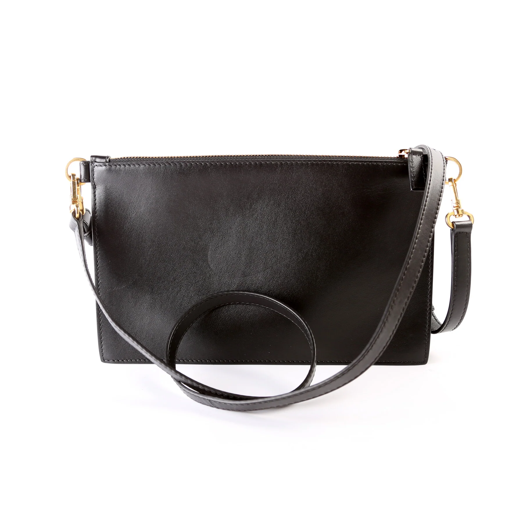 Print Logo Zip Pouch With Strap - Image 2