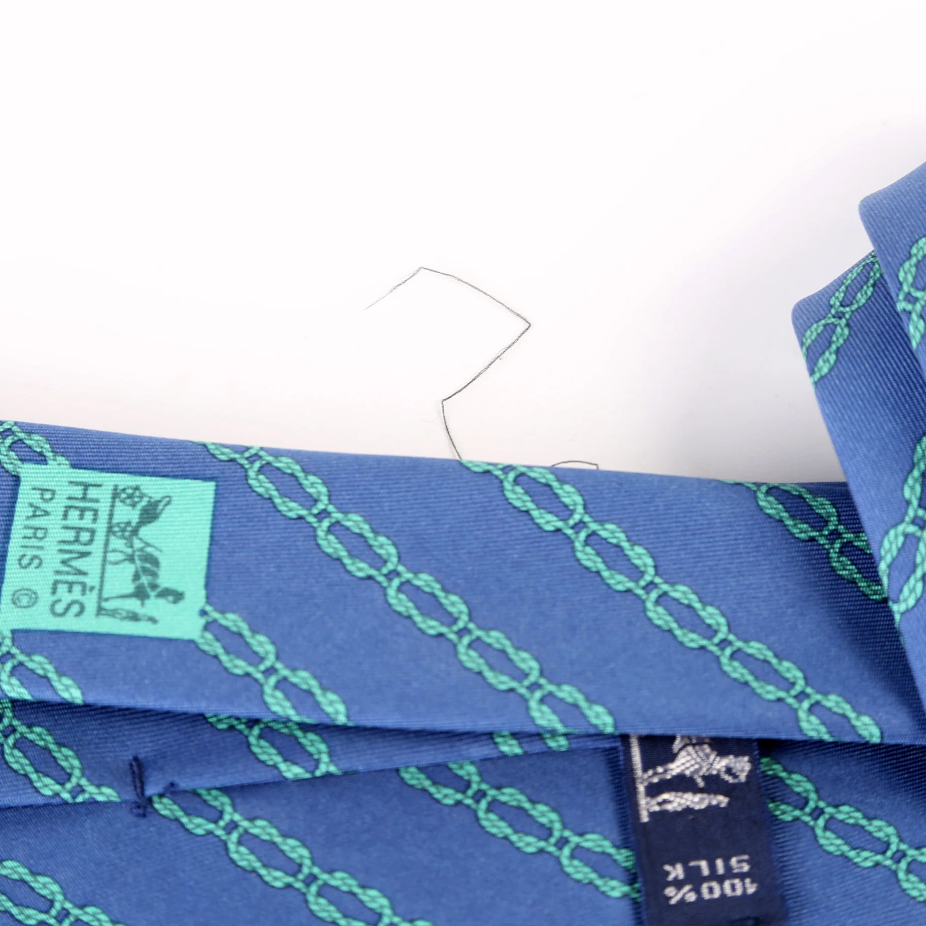 Printed Silk Tie - Image 3