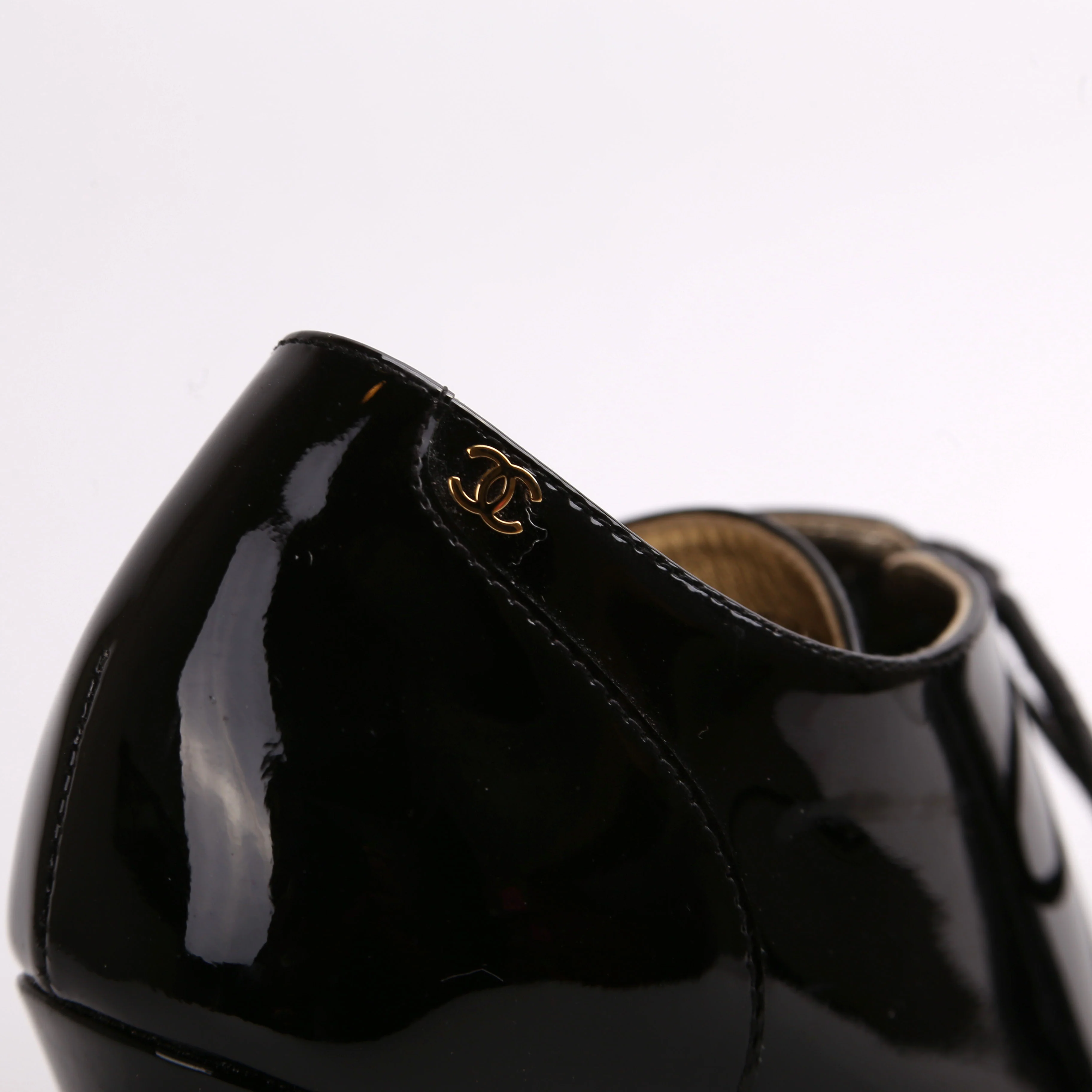 Ptnt Oxford Lace Up booties Size 36 - Image 7