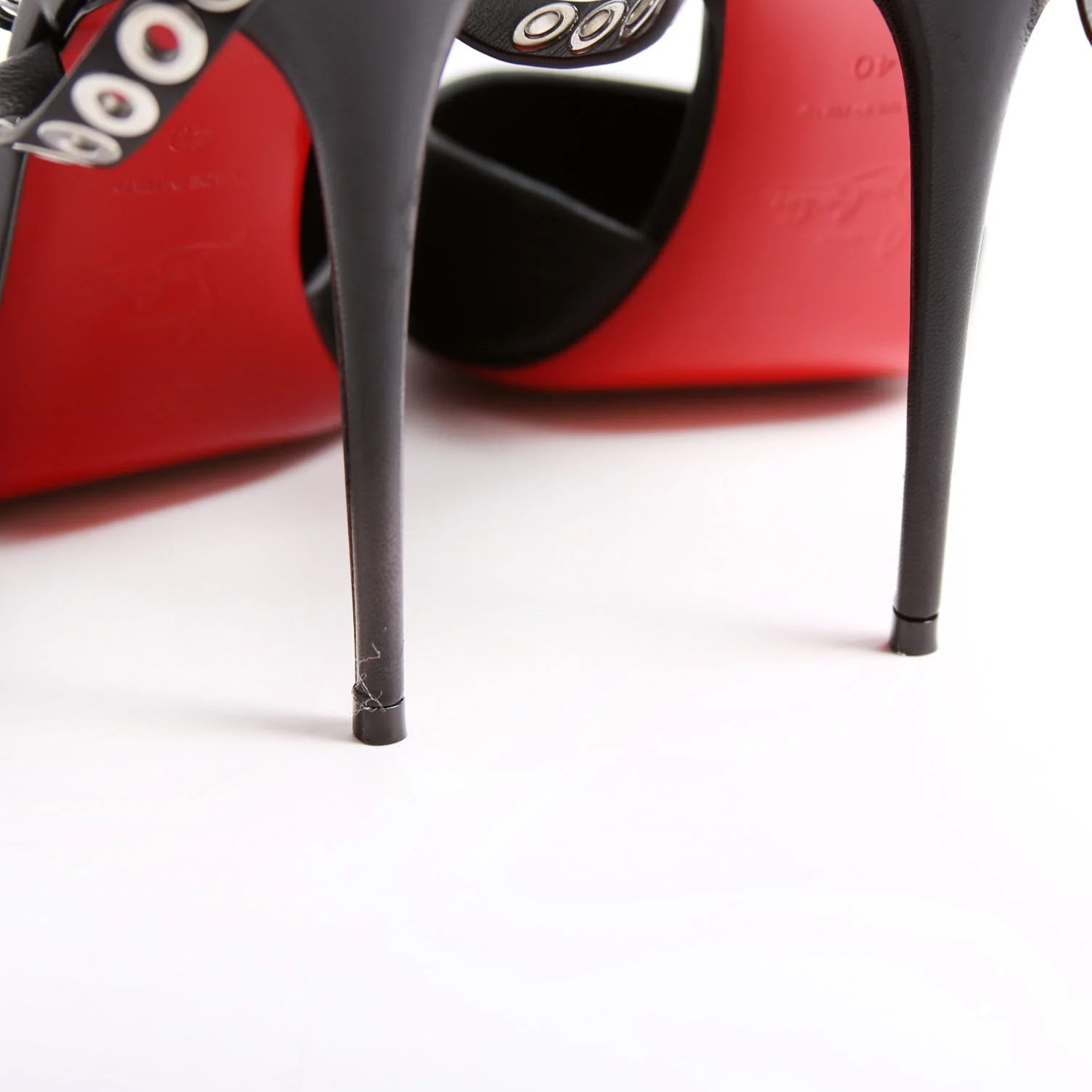 Pumpaclou Embellished 100 Pumps Size 40 Black - Image 11