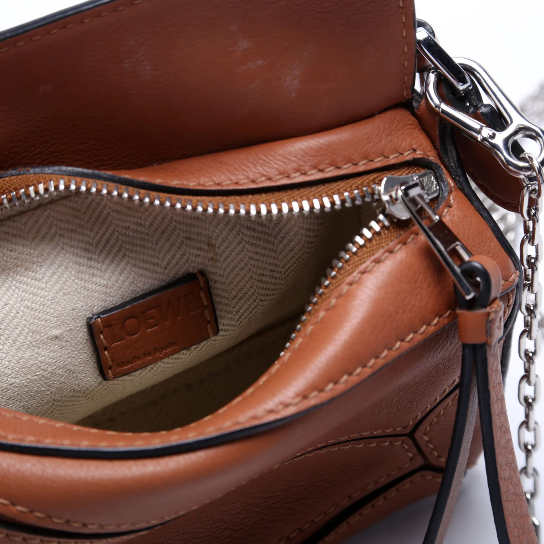 Puzzle Bag Nano Brown - Image 8