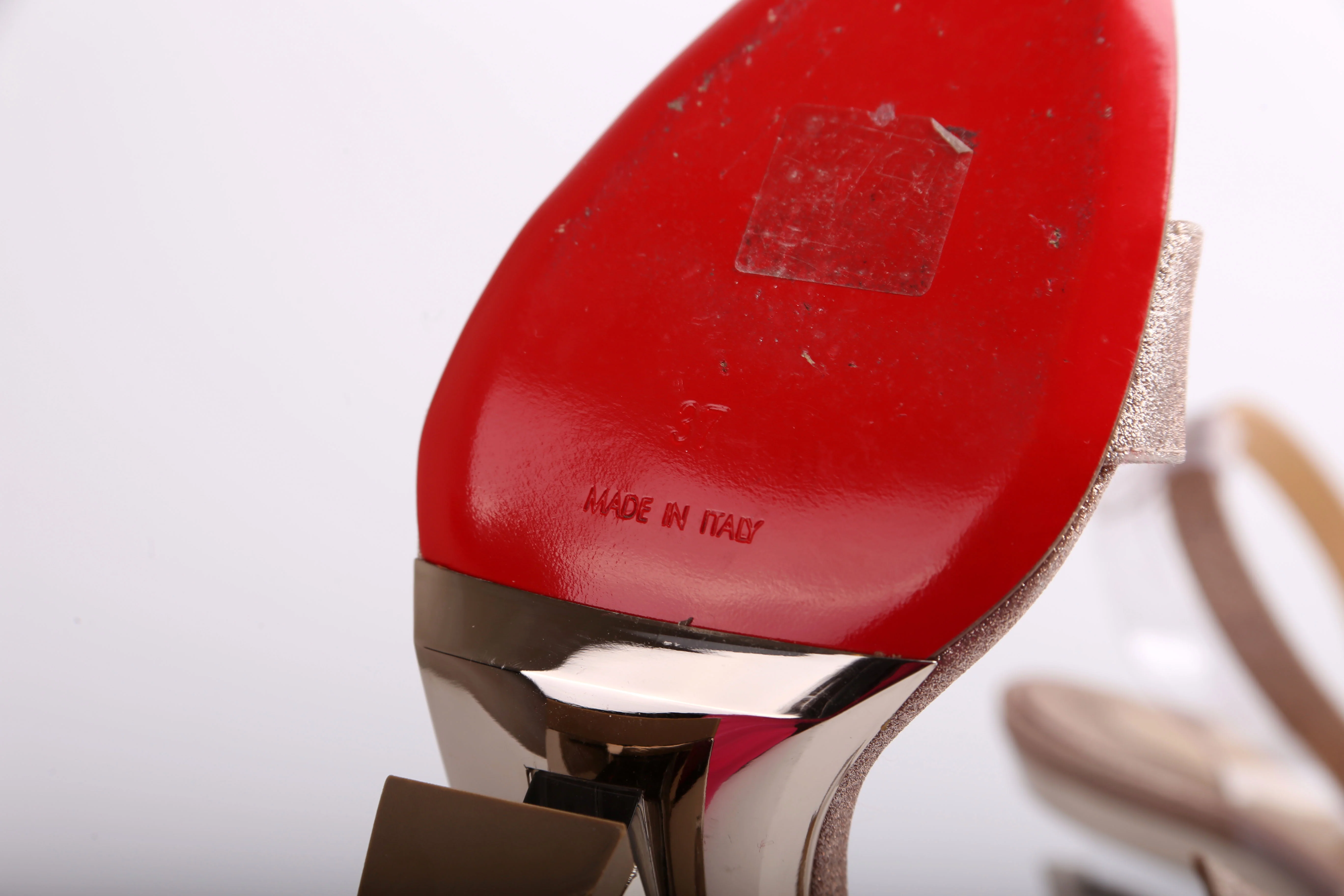 PVC Glitter Levitallo 100 Sandals Size 37 - Image 7