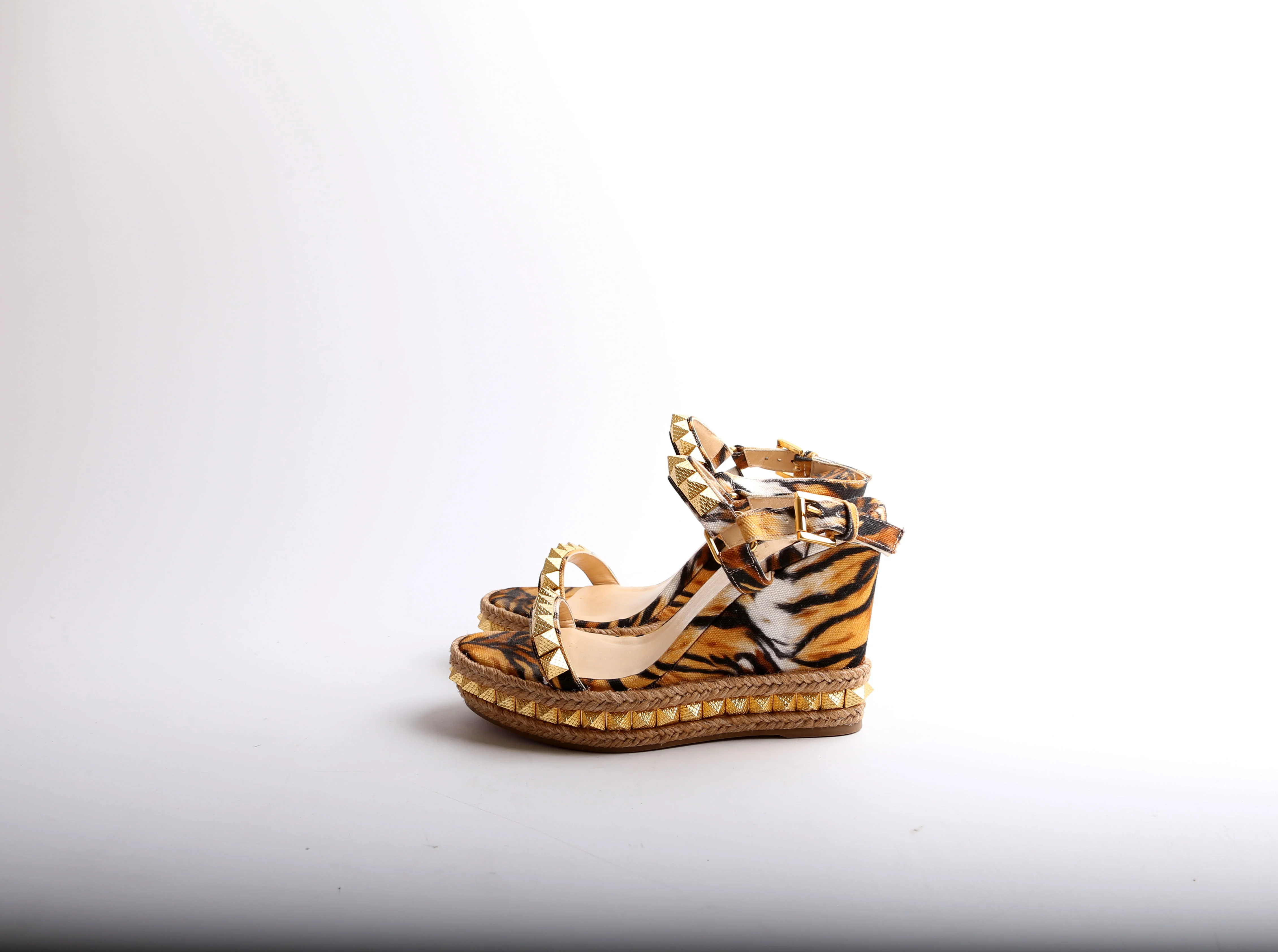 Pyraclou 100MM Sandal Wedges Size 37 - Image 5