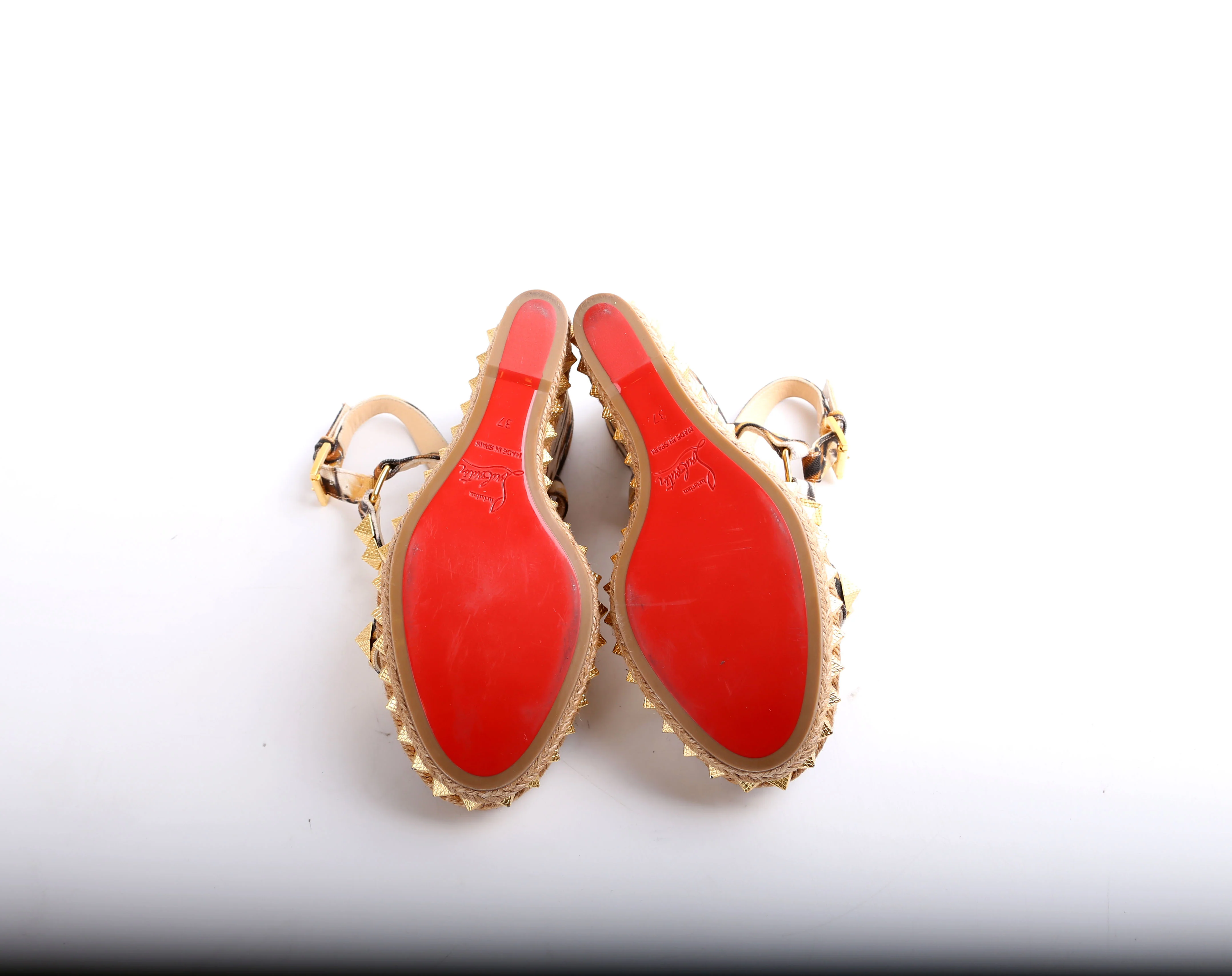 Pyraclou 100MM Sandal Wedges Size 37 - Image 6