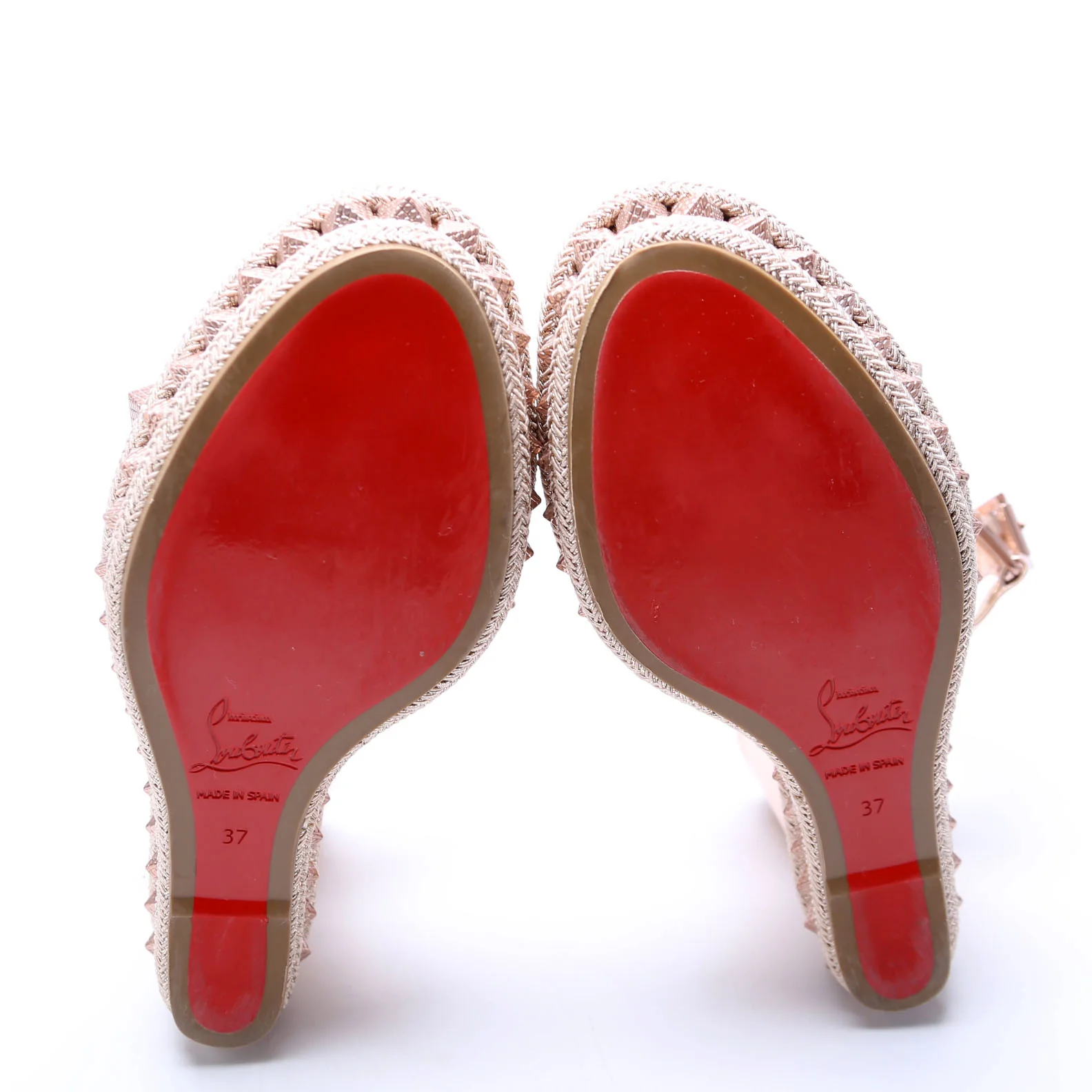 Pyraclou 110MM Sandal Wedges Size 37 - Image 8