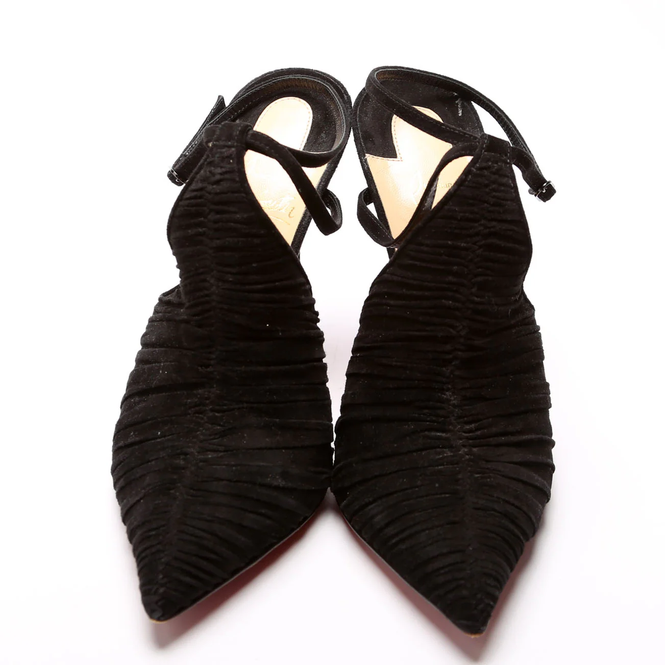 Queenacid 100MM Suede Pumps Size 37.5 - Image 2