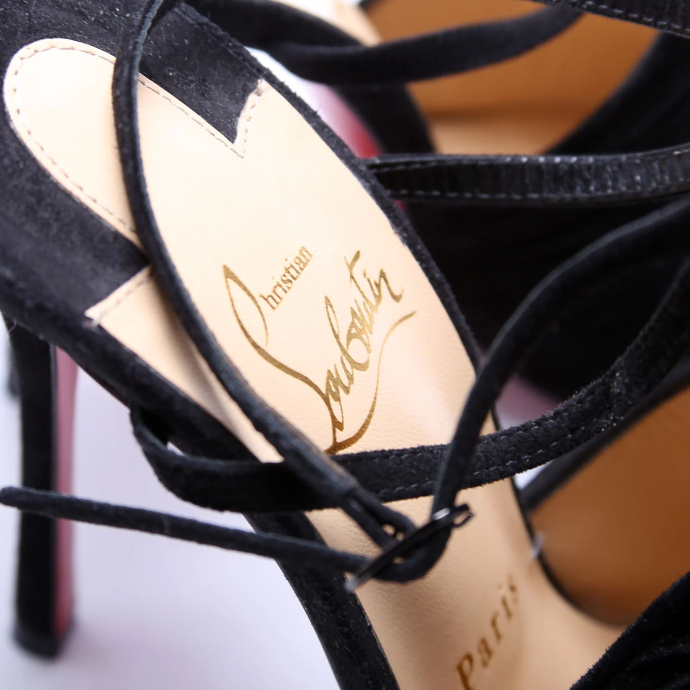 Queenacid 100MM Suede Pumps Size 37.5 - Image 5