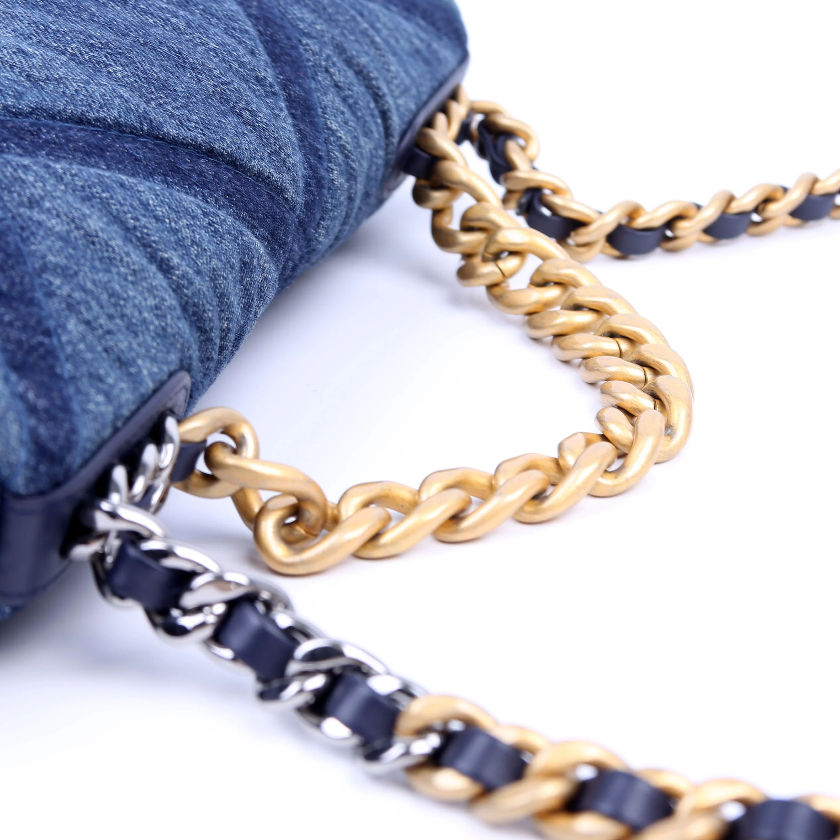 Quilted Denim 19 Small Blue - Image 10