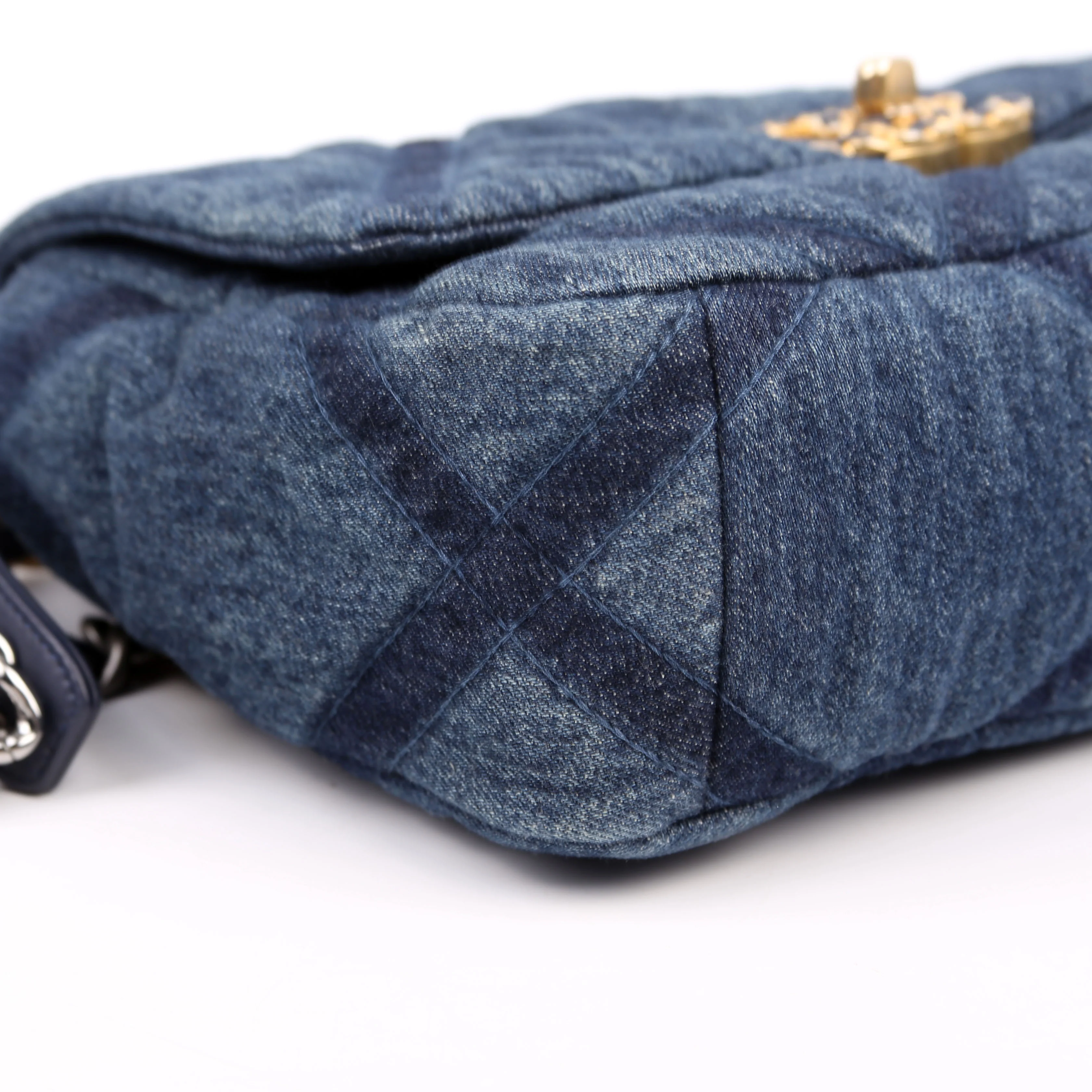 Quilted Denim 19 Small Blue - Image 6