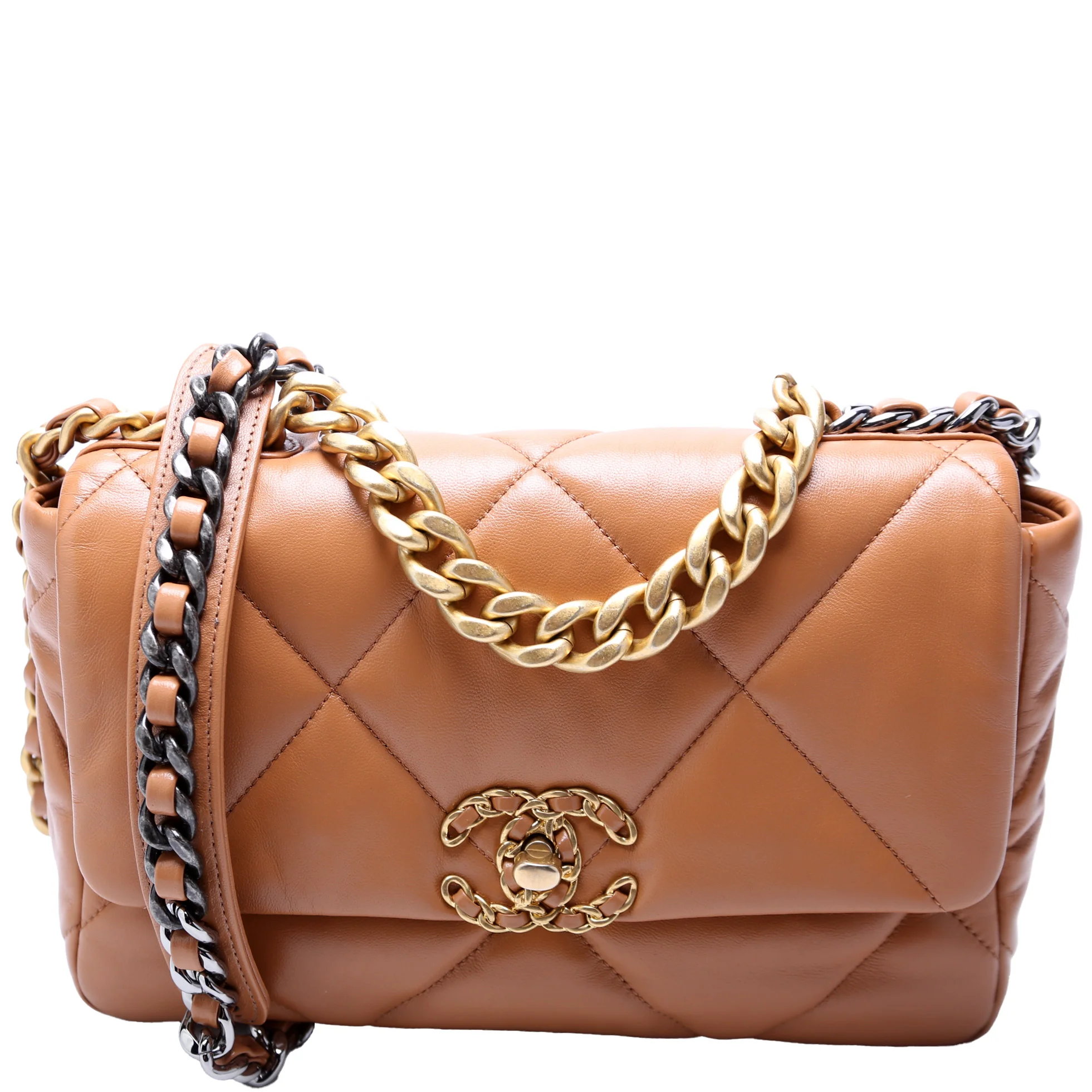 Quilted Goatskin 19 Medium Flap RFID