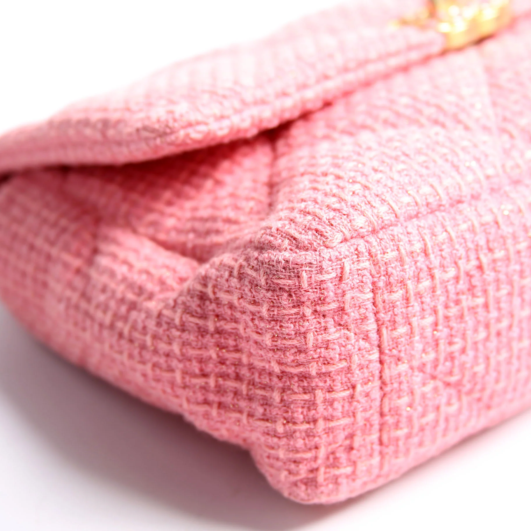 Quilted Tweed 19 Medium Flap Pink - Image 4