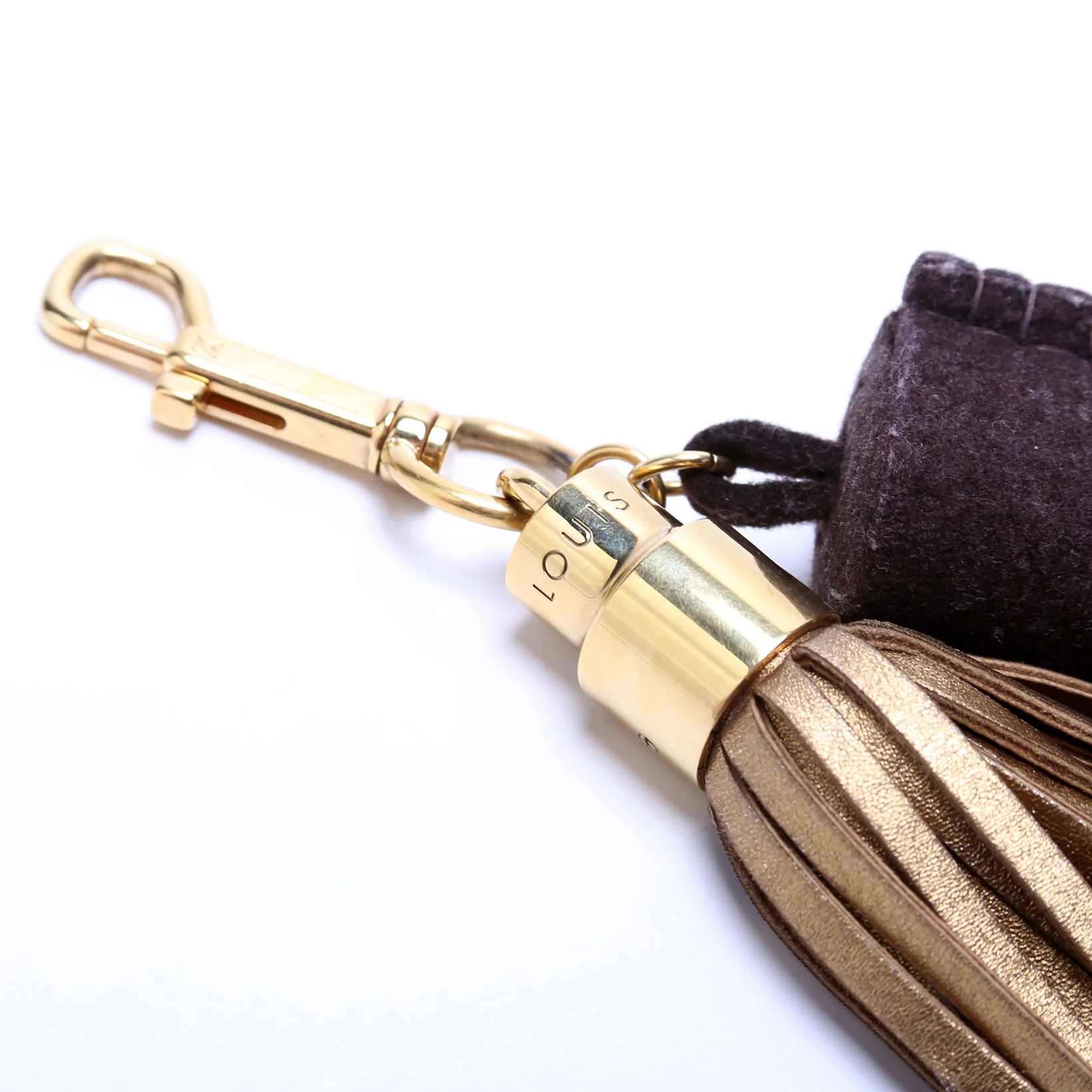 Rainbow Tassel/Felt Bag Charm - Image 3