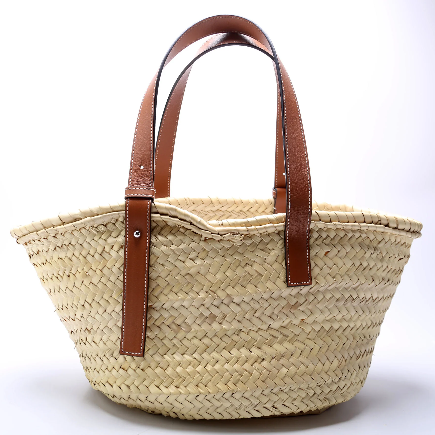 Rattan Small Basket Bag - Image 3