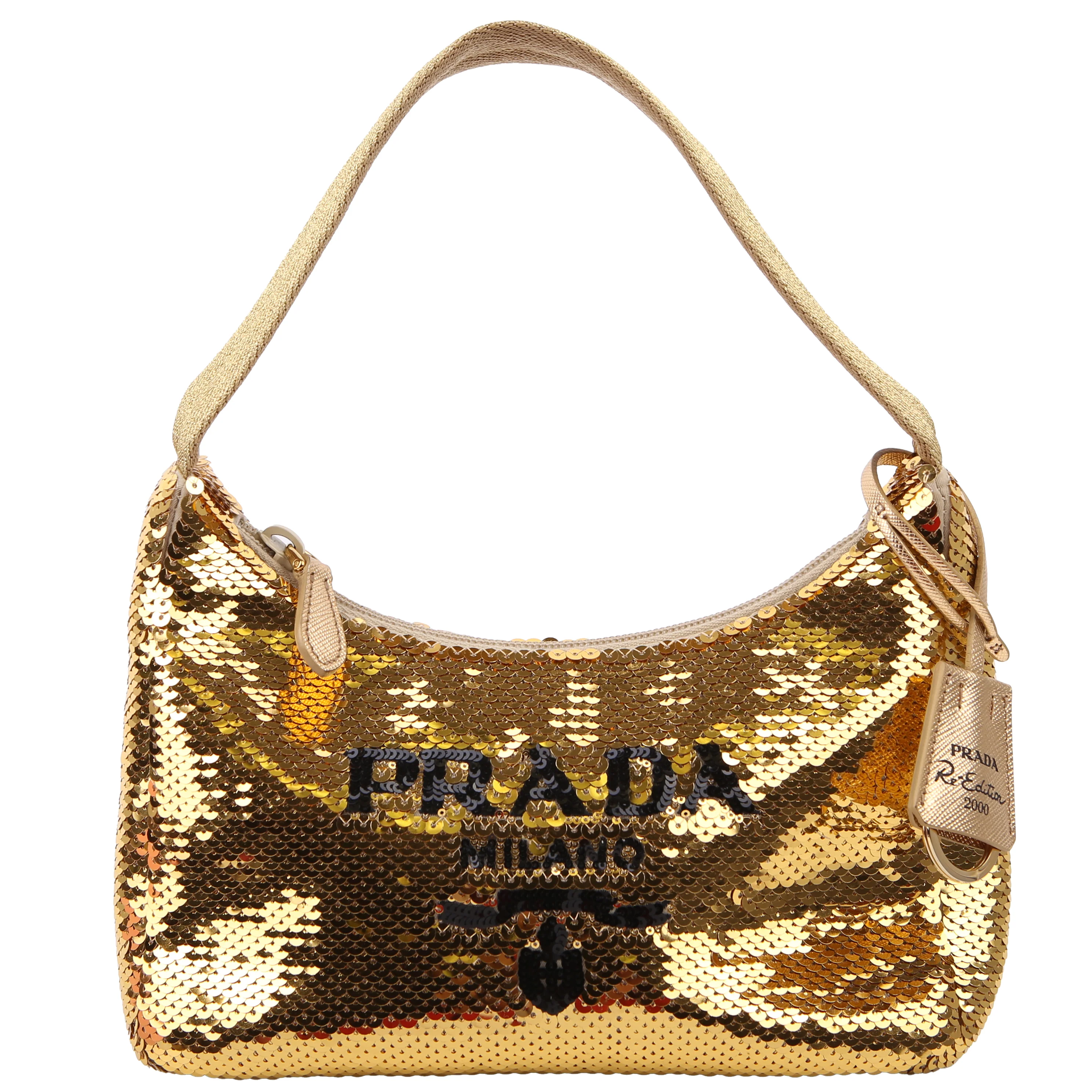 Re-Edition 2000 Sequin Mini Bag