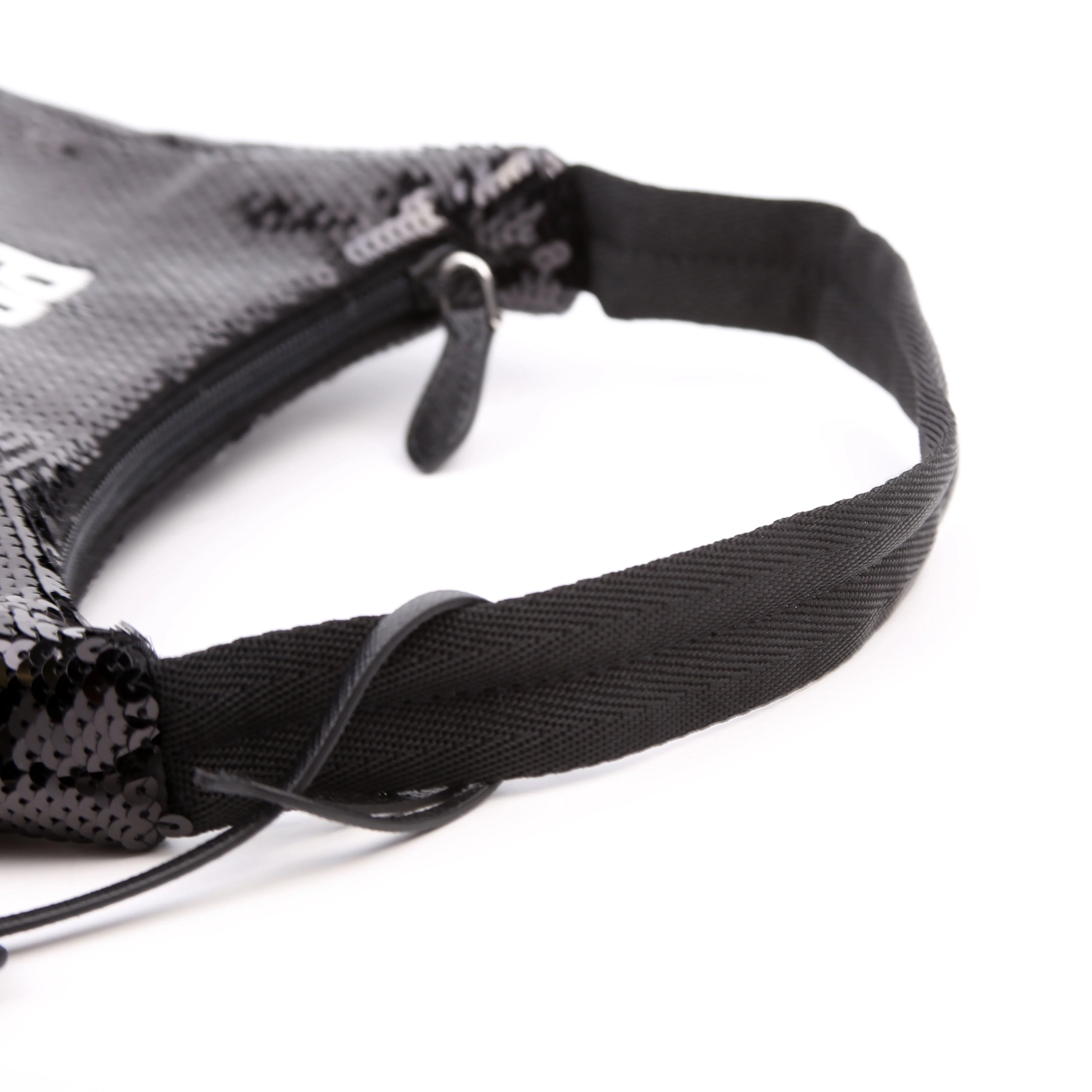 Re-Edition 2000 Sequin Mini Bag Black/White - Image 10