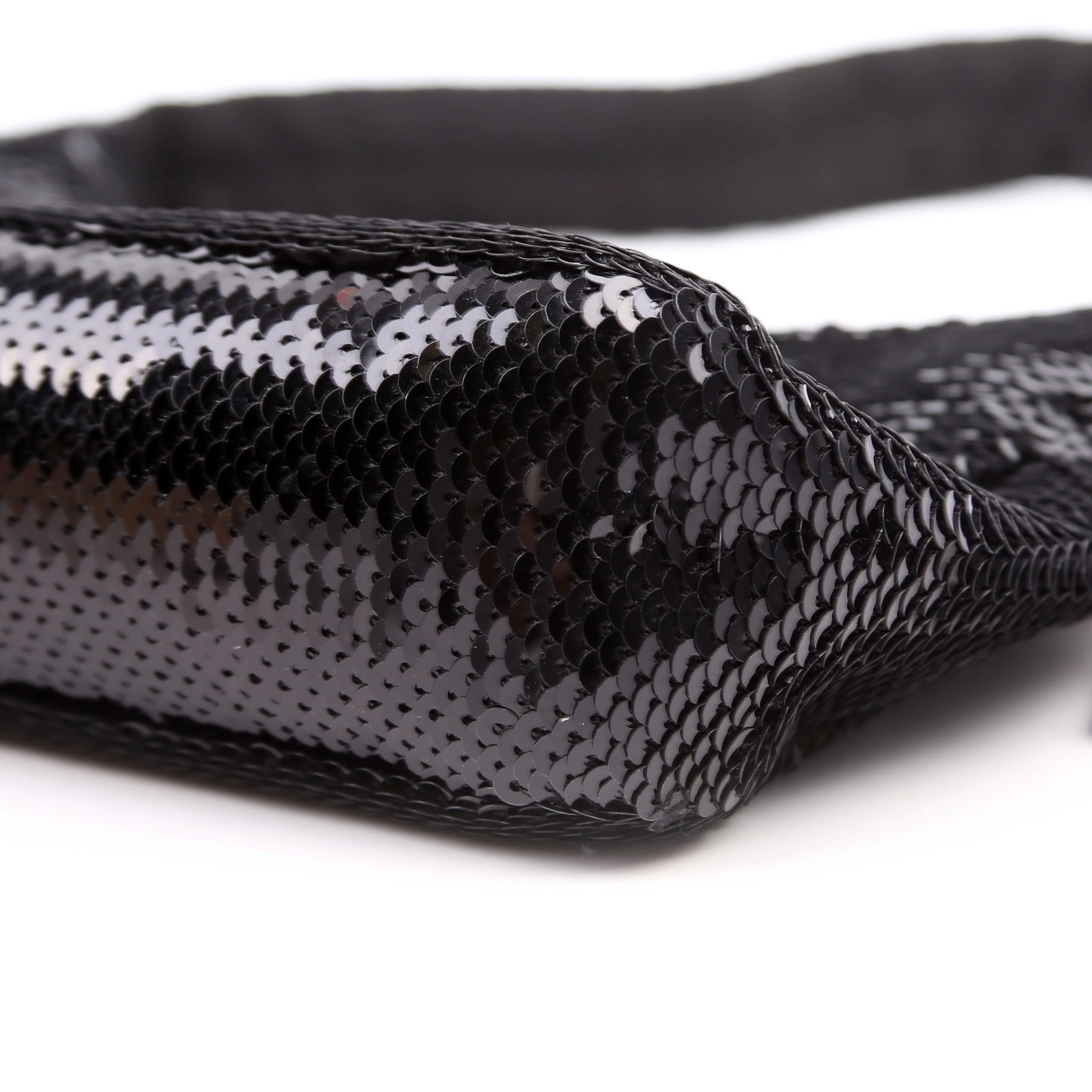 Re-Edition 2000 Sequin Mini Bag Black/White - Image 7