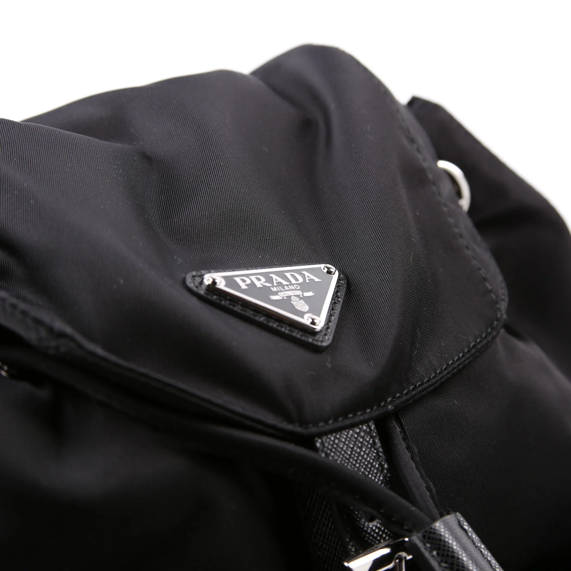 Re-Nylon Backpack Small Black - Image 5