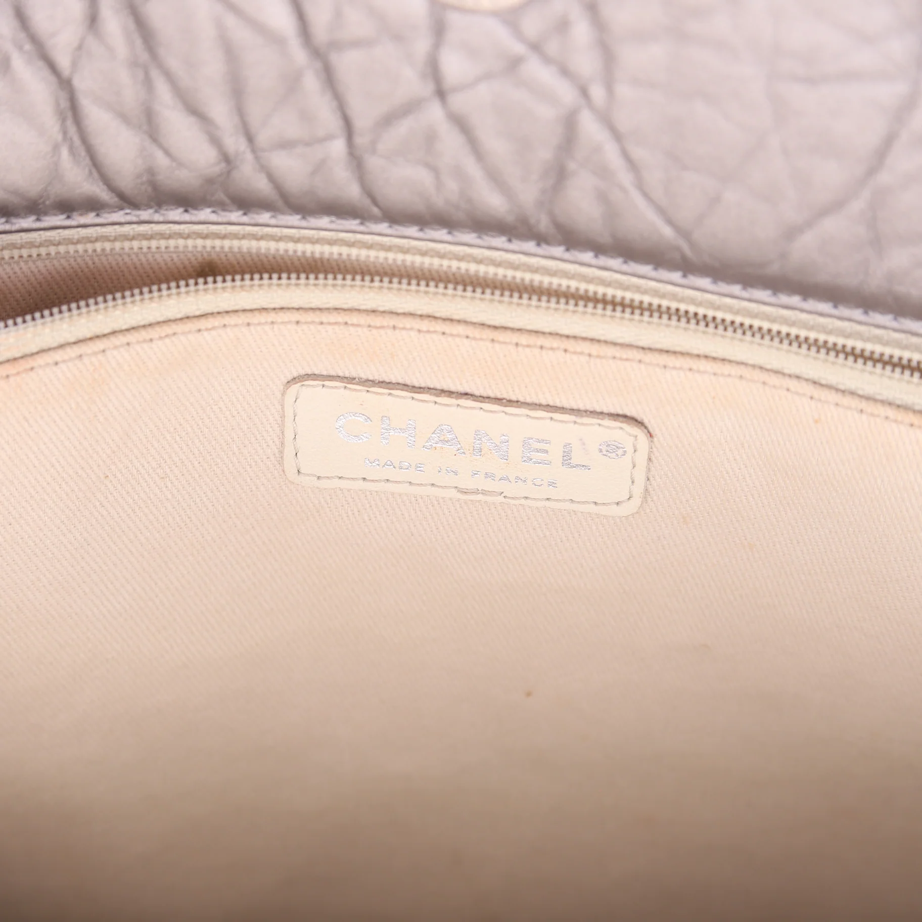 Reissue Tall Tote Quilted Aged Calfskin 14M Silver - Image 9